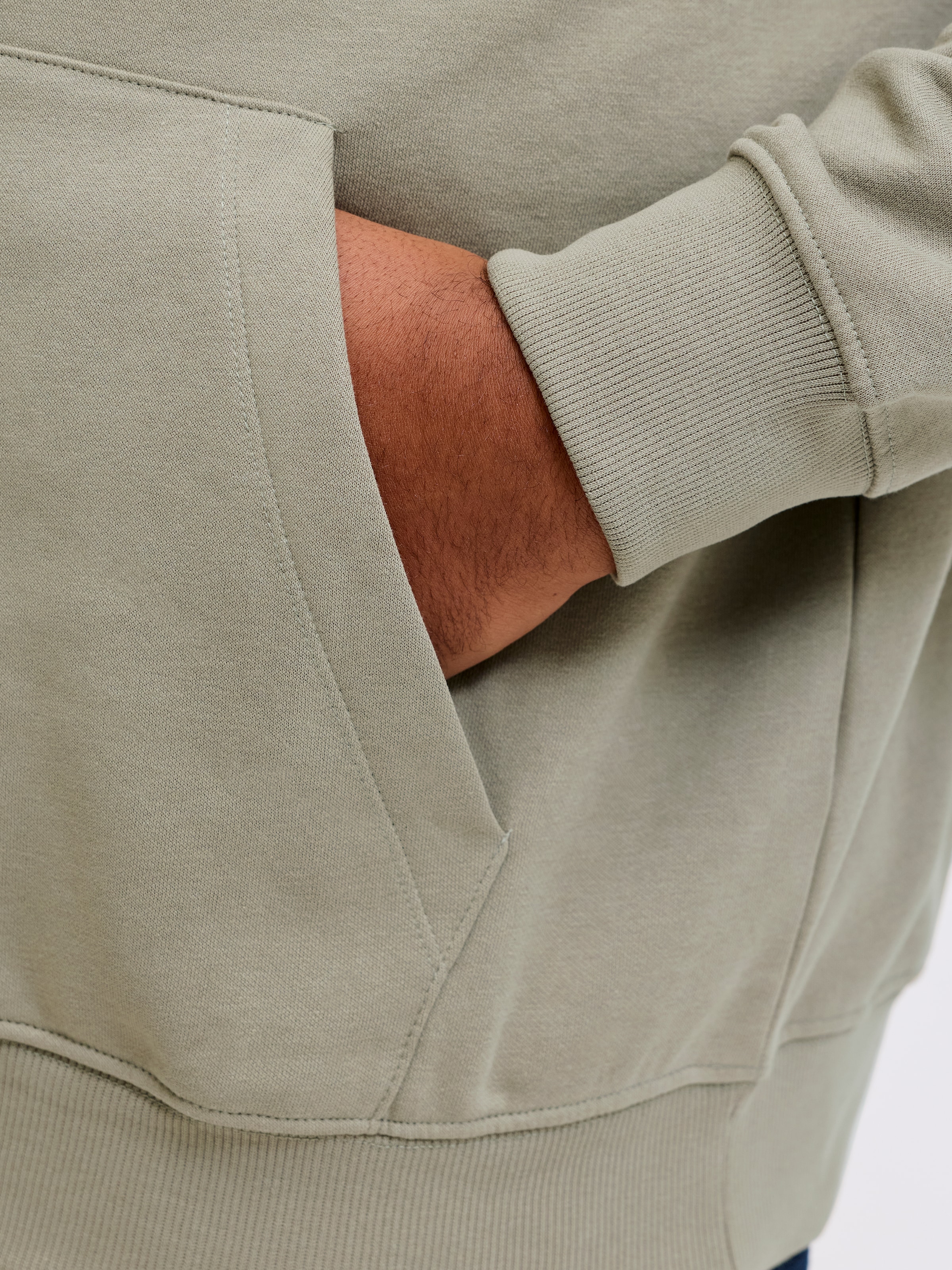 Jack & Jones PlusSize Kapuzensweatshirt »JJAVERY SWEAT HOOD PLS«, Baumwollmischung, normal geschnitten
