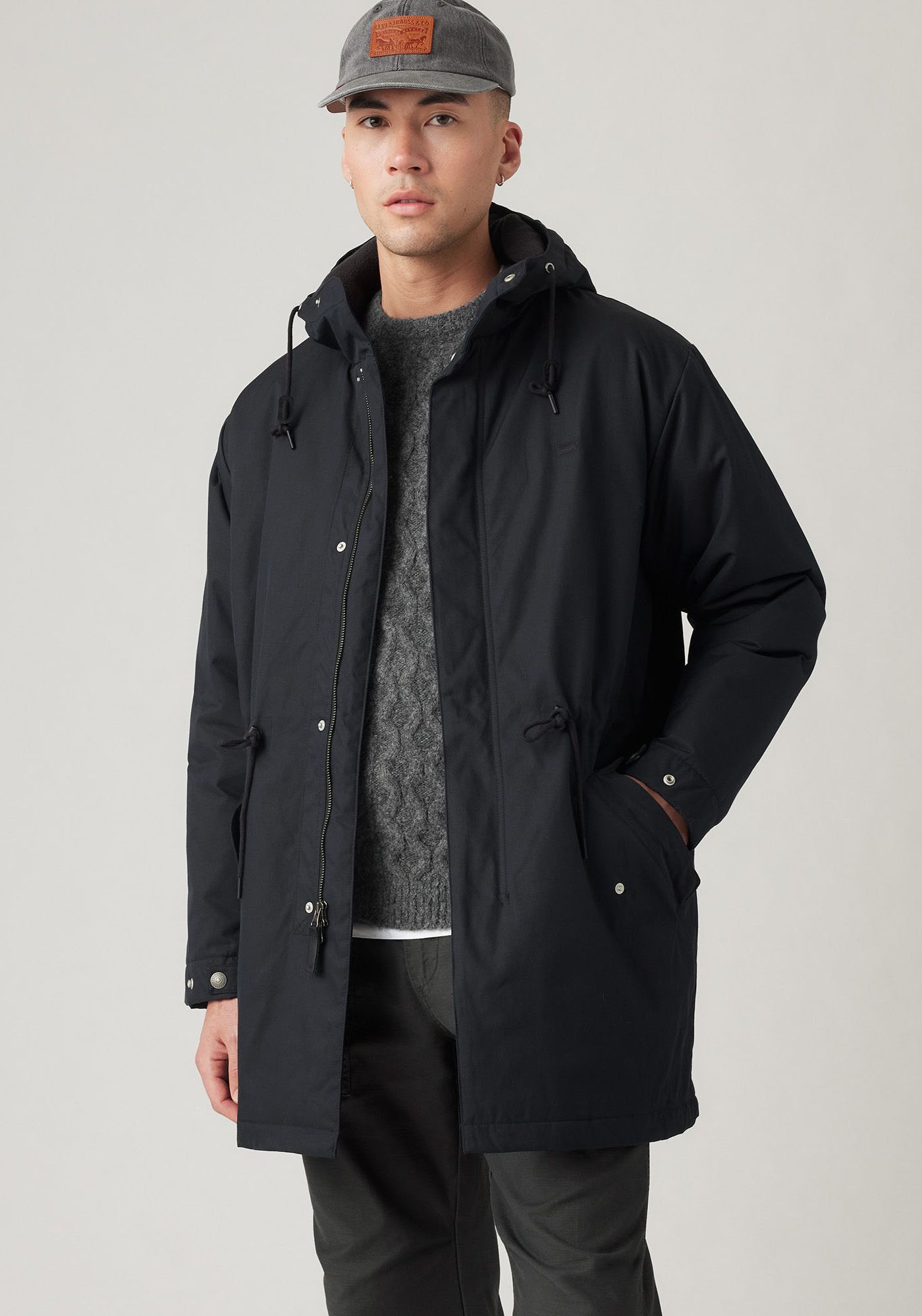 Levi's® Outdoorjacke, mit Kapuze, mit Kapuze