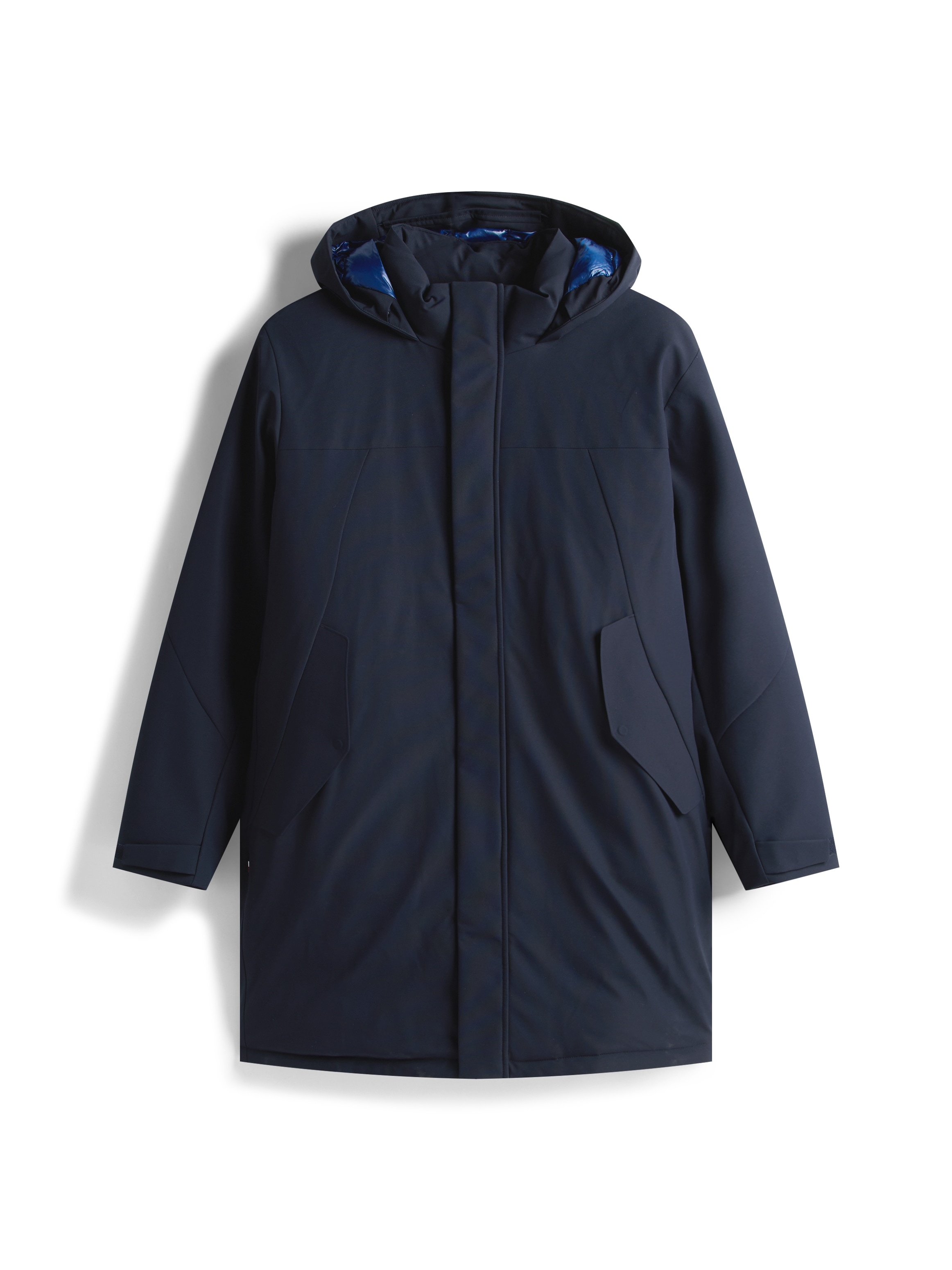 Tommy Hilfiger Big & Tall Funktionsmantel »HOODED PARKA«, Grosse Grössen Tech Winterparka Jacke Wasserabweisend abnehmbare Kapuze