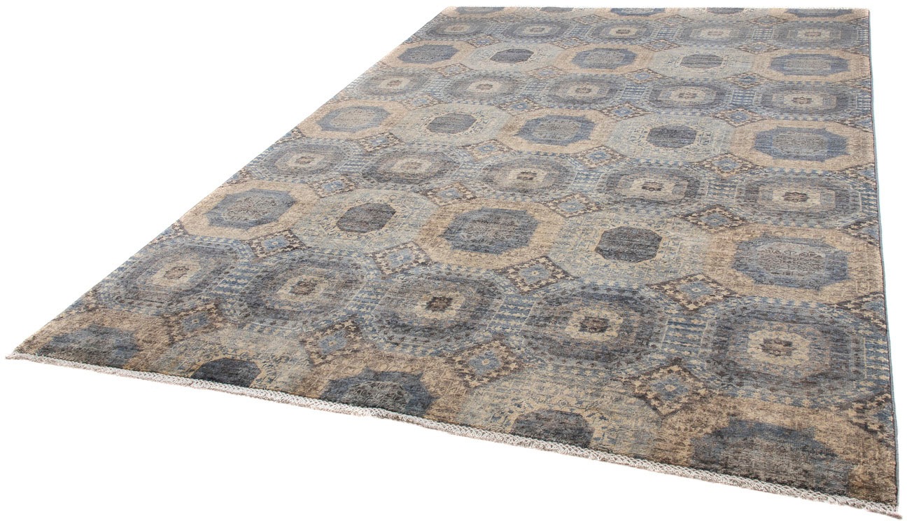 Image of morgenland Designteppich »Designer - 288 x 198 cm - mehrfarbig«, rechteckig, 8 mm Höhe, Wohnzimmer, Handgeknüpft, Einzelstück mit Zertifikat bei Ackermann Versand Schweiz