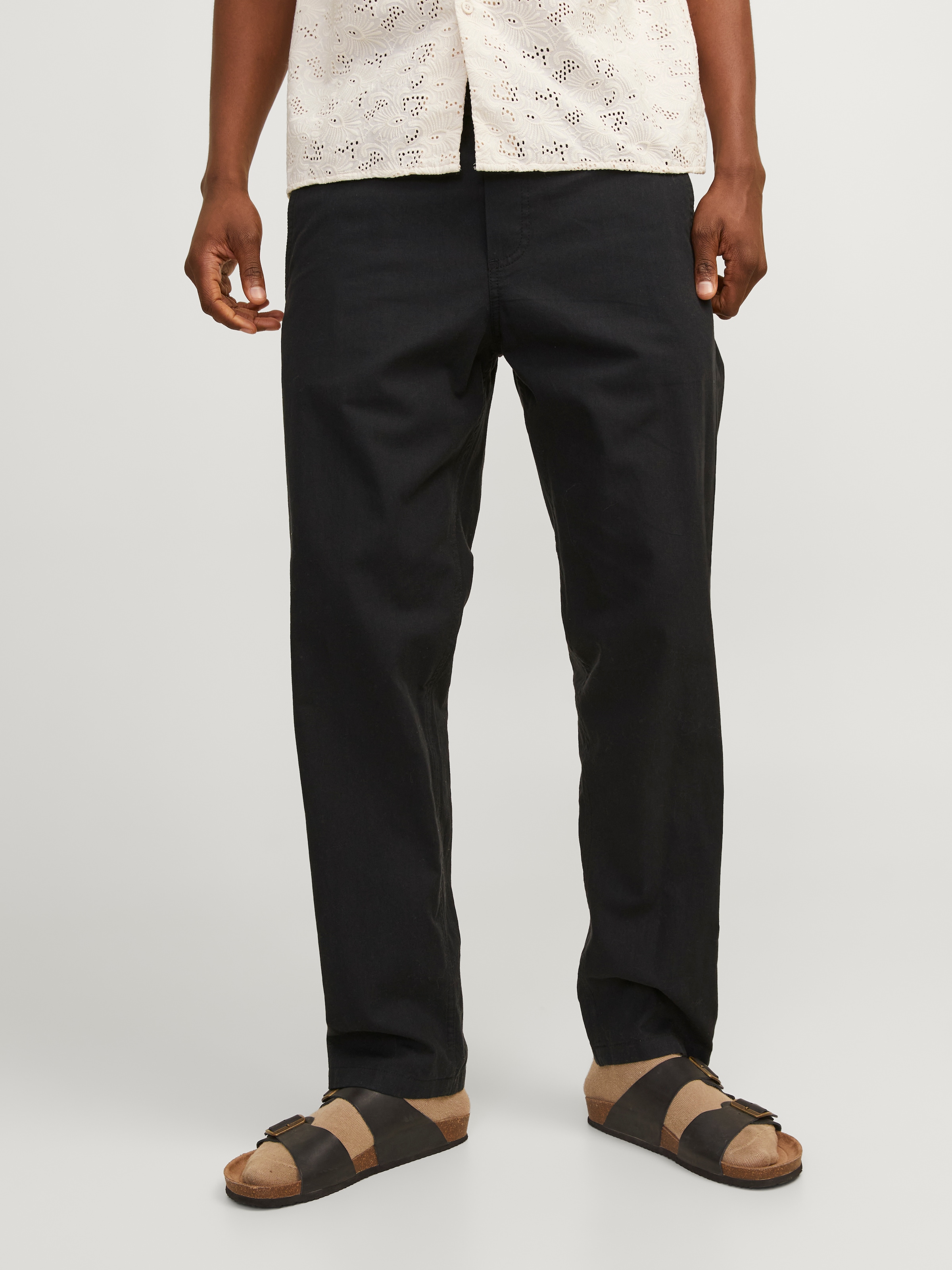 Image of Jack & Jones Stoffhose "JPSTKANE SUMMER JOGGER SN" mit Bündchen
