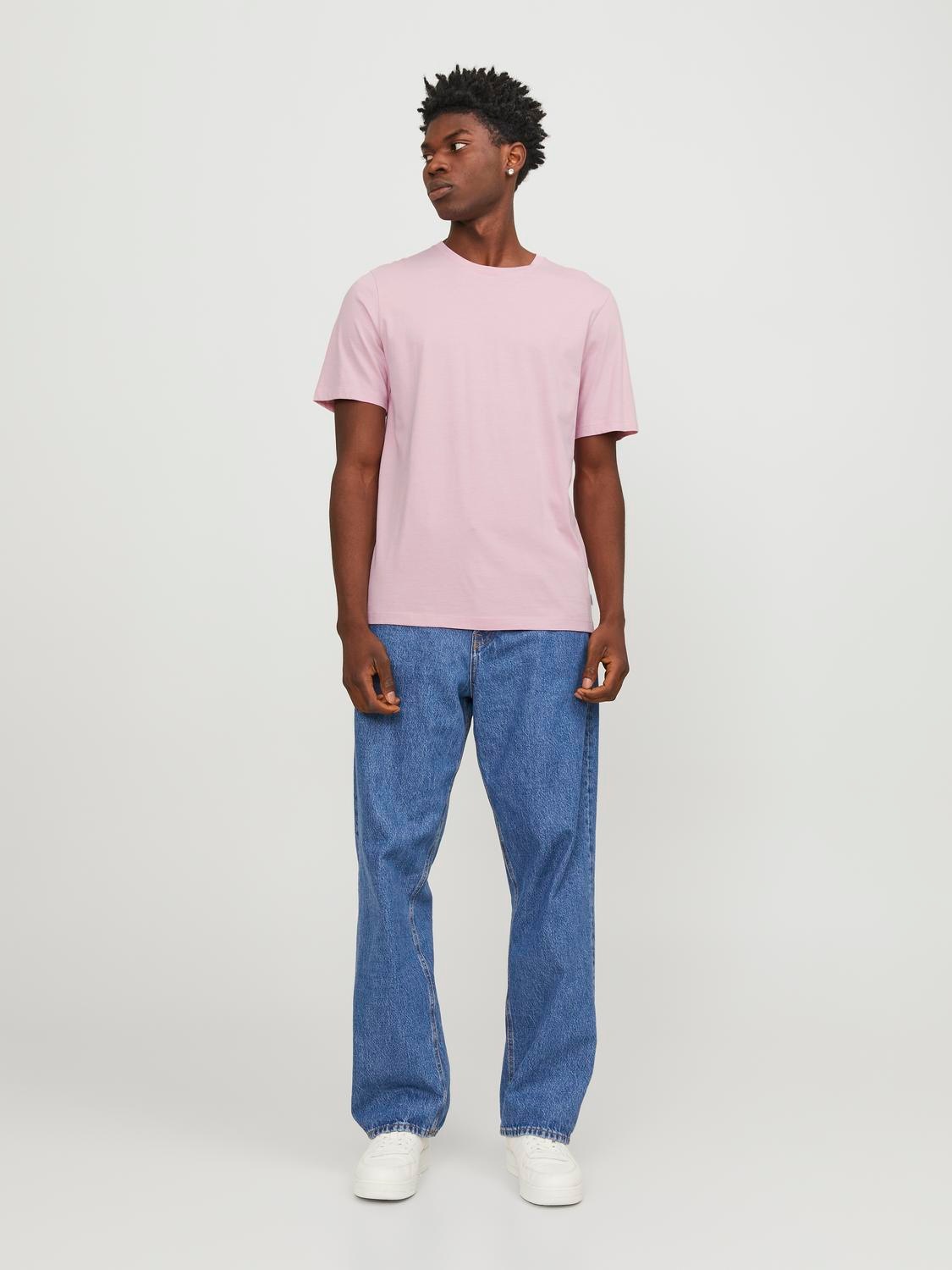 Jack & Jones Rundhalsshirt »JJEORGANIC BASIC TEE SS O-NECK NOOS«, mit Rundhalsausschnitt