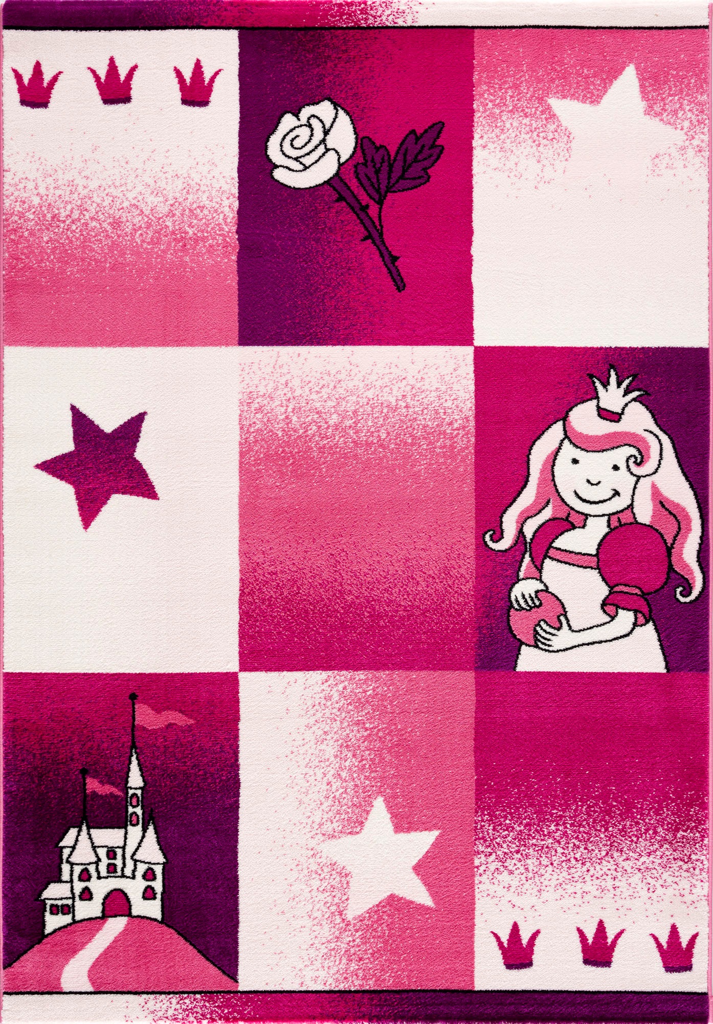 Image of Sanat Kinderteppich »Bambino 2101«, rechteckig, 11 mm Höhe, Kinderzimmer, Kurzflor, Prinzessin bei Ackermann Versand Schweiz