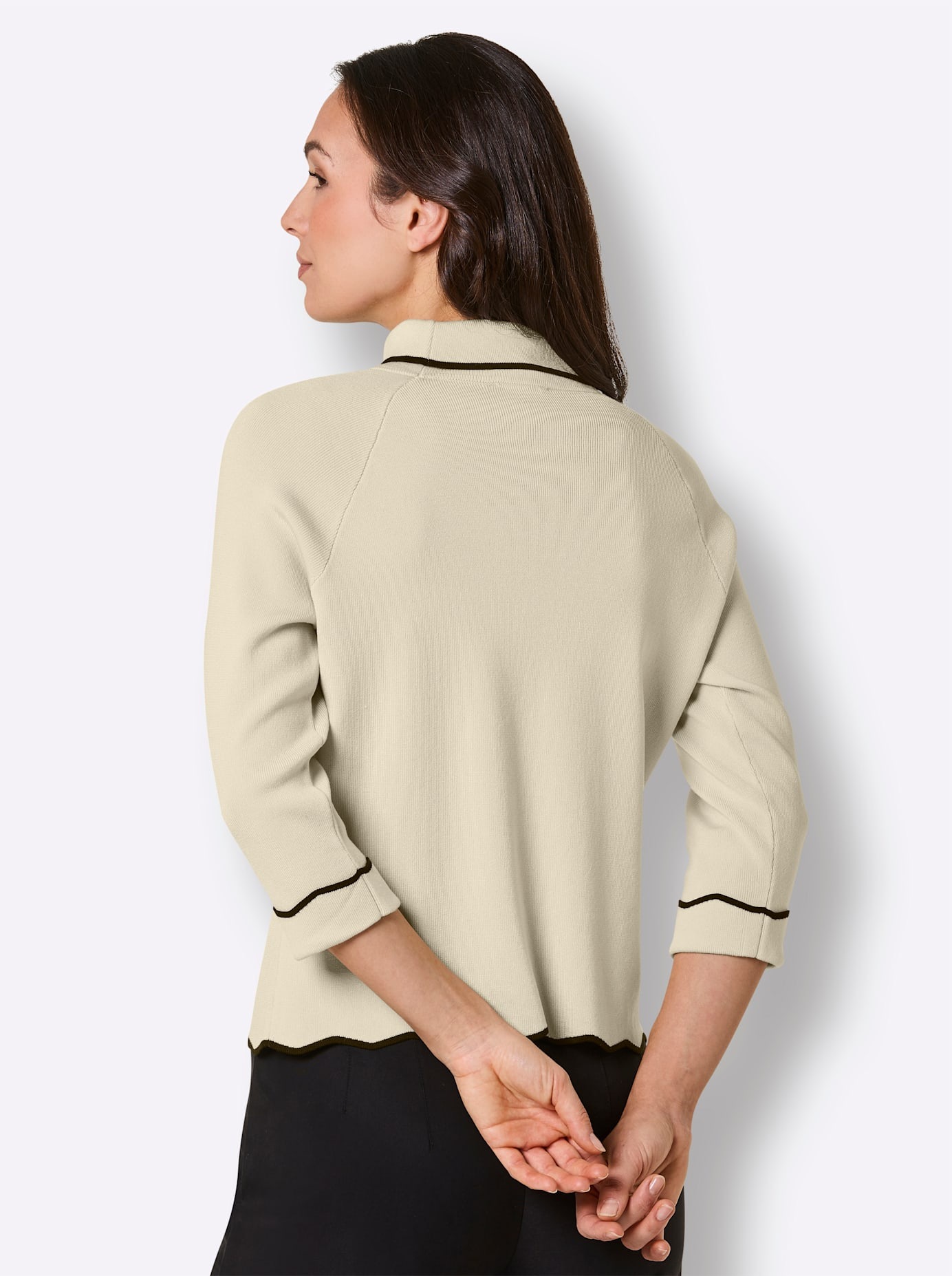 CREATION L PREMIUM Rollkragenpullover »Lyocell-Polyamid-Pullover«
