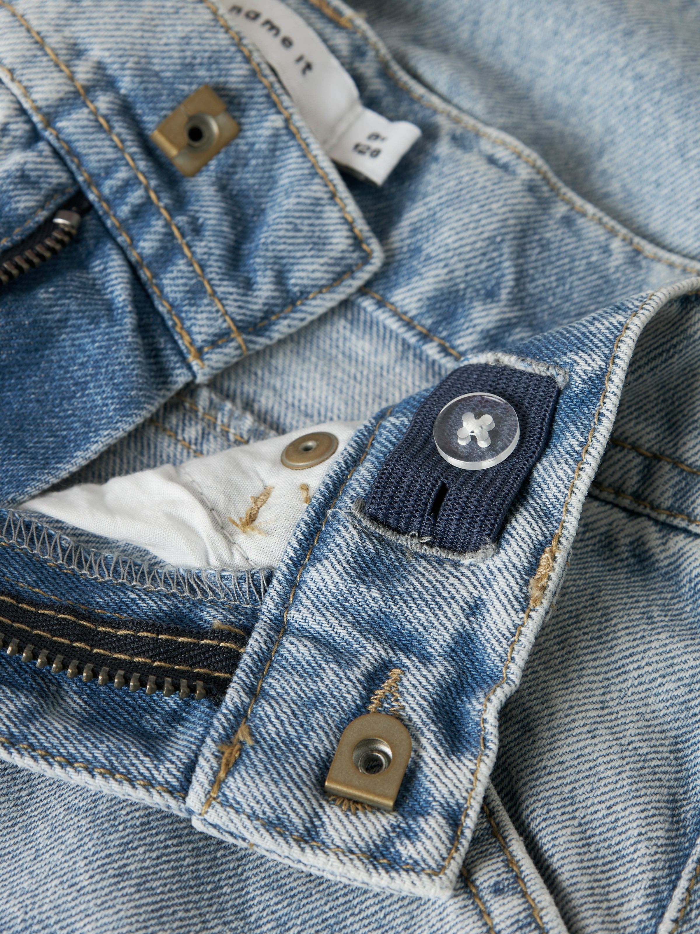 Name It Jeansbermudas »NKMRYAN BERMUDA 3800-IM NOOS« Baumwolle, Skater Fit