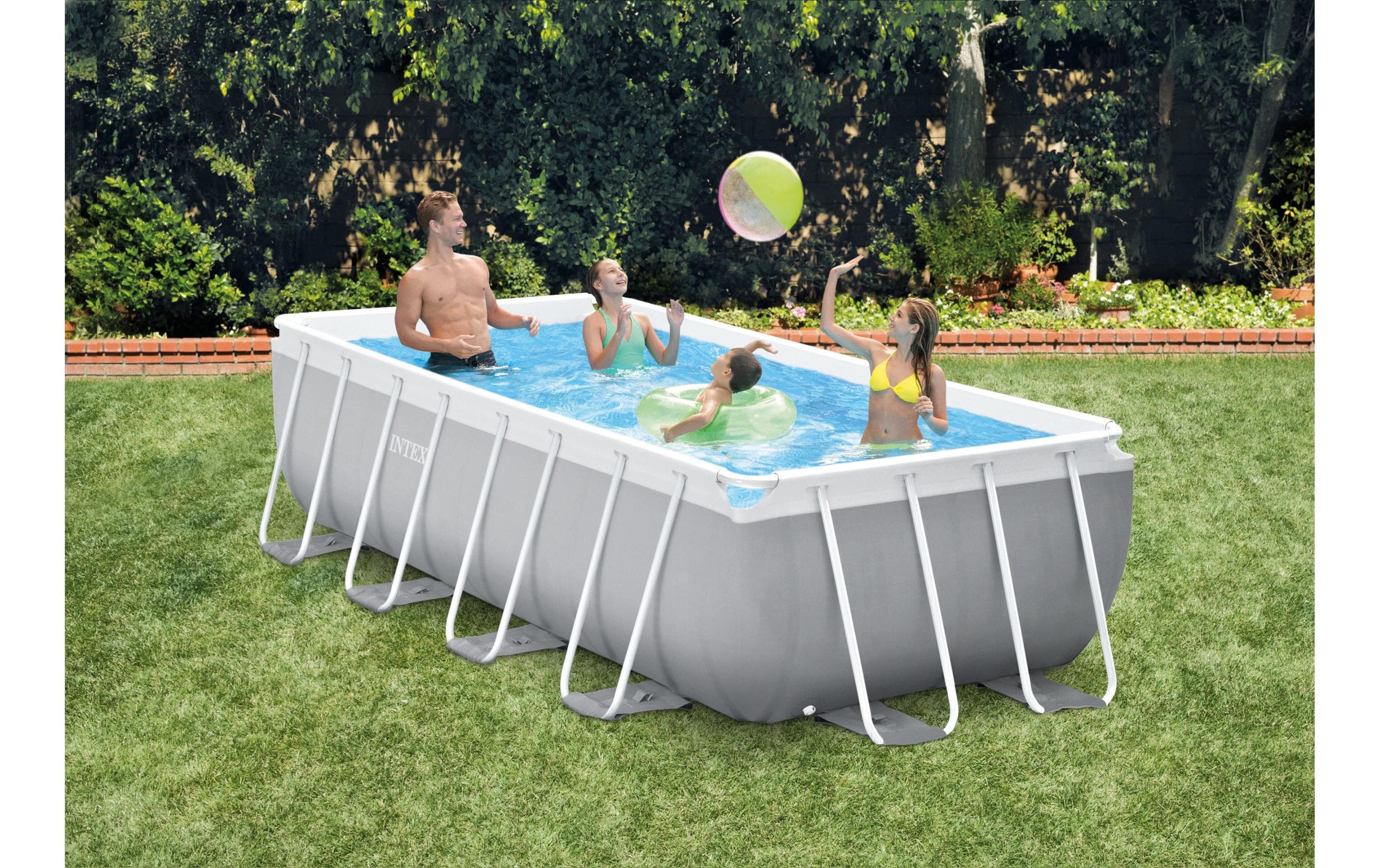 Intex Pool »Prism Frame Rectangular Set 400x200x100cm«