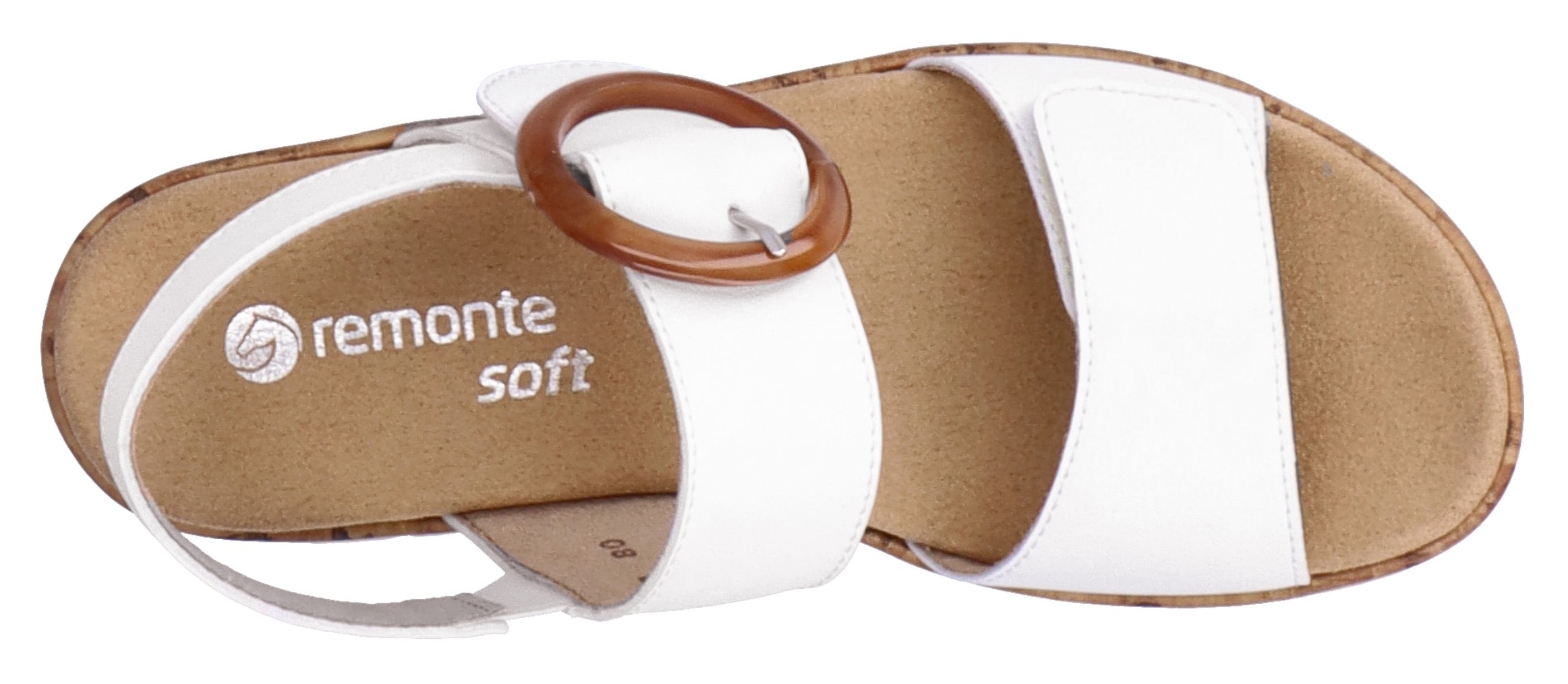 Remonte Keilsandalette  Sommerschuh, Riemchensandale, praktische Klettverschlüsse