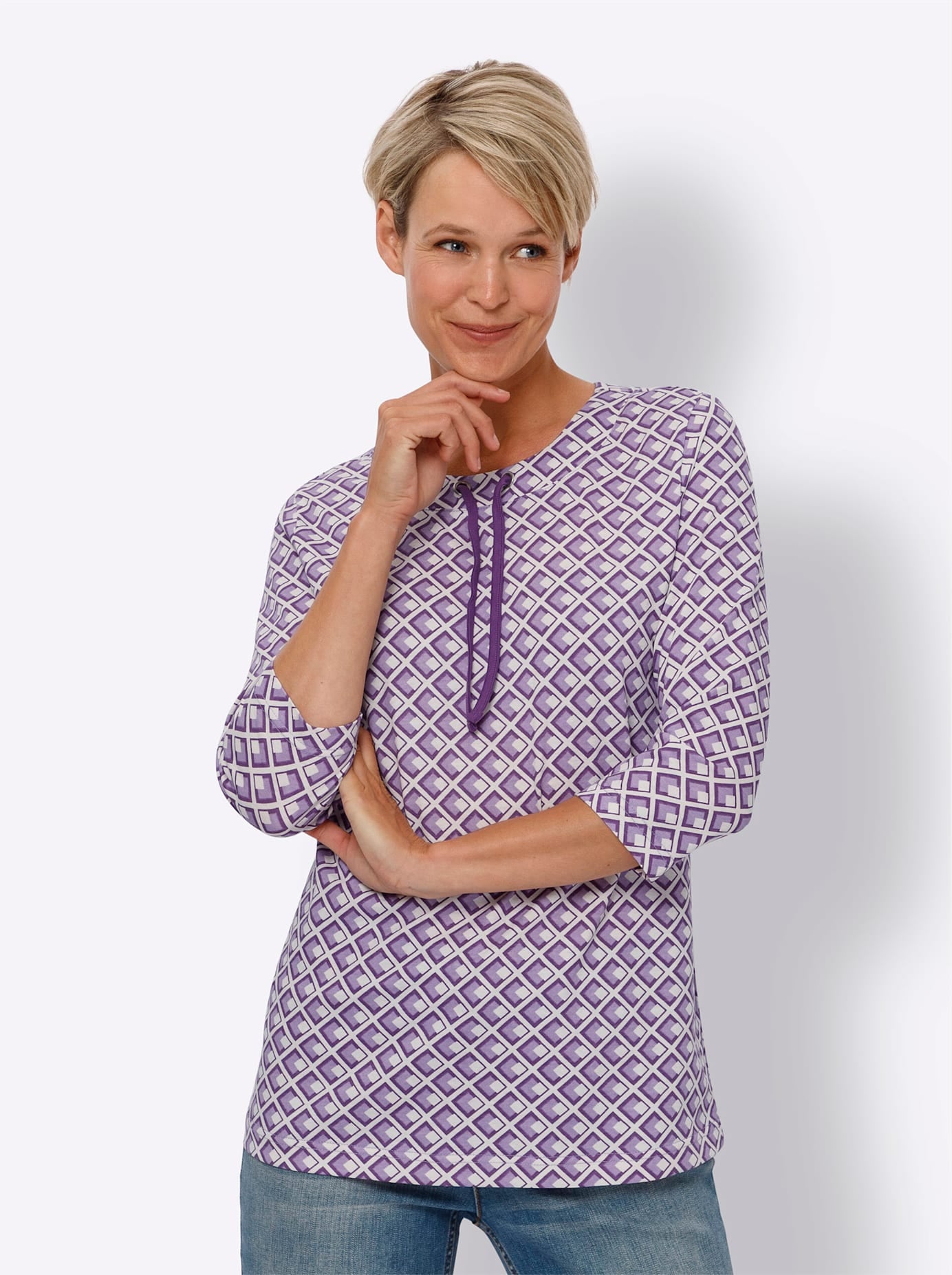 Classic Basics T-shirt à manches 3/4 »3/4-Arm-Shirt« 1 cuis