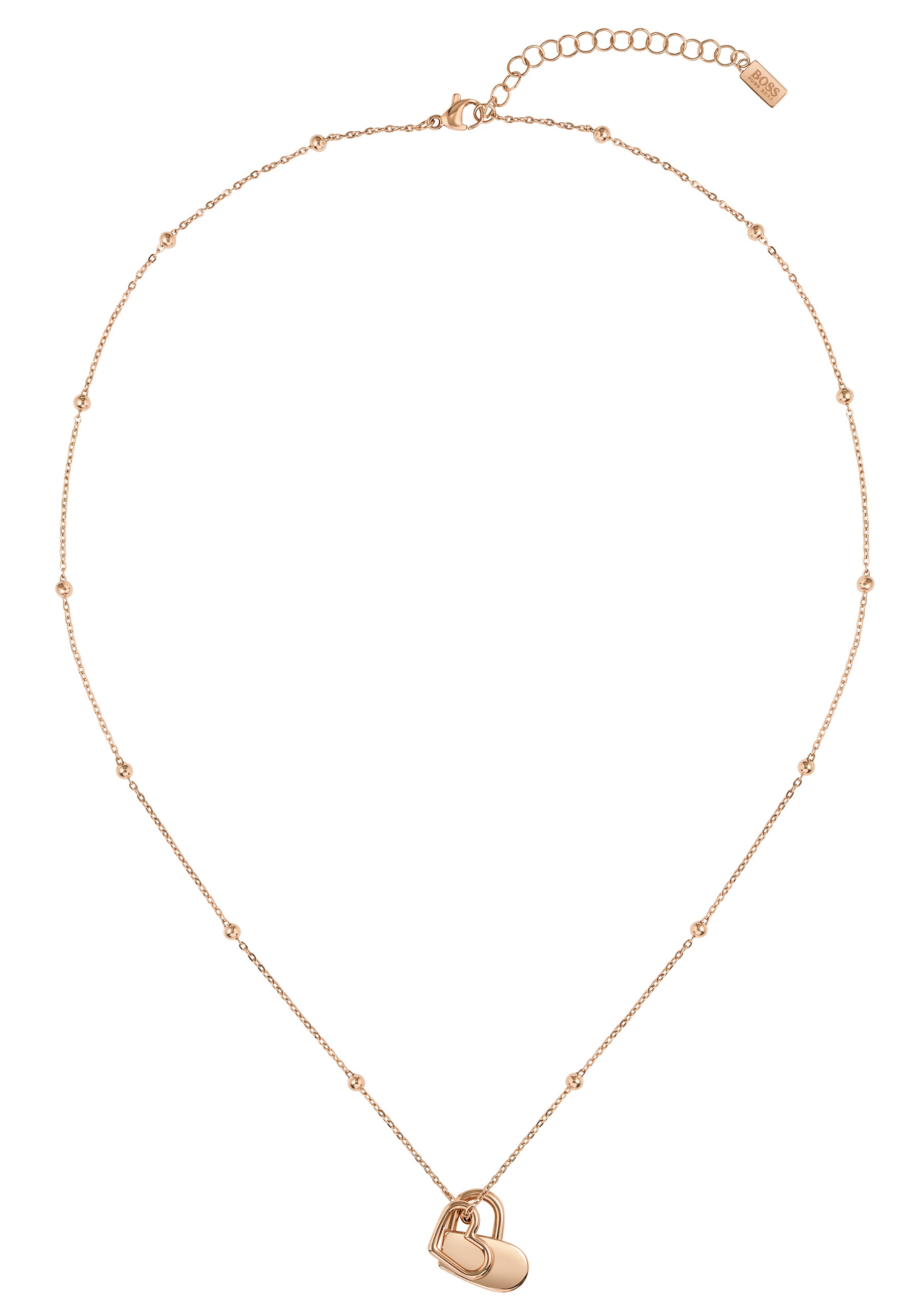 Image of BOSS Kette mit Anhänger »Herz, Soulemate, 1580218« bei Ackermann Versand Schweiz