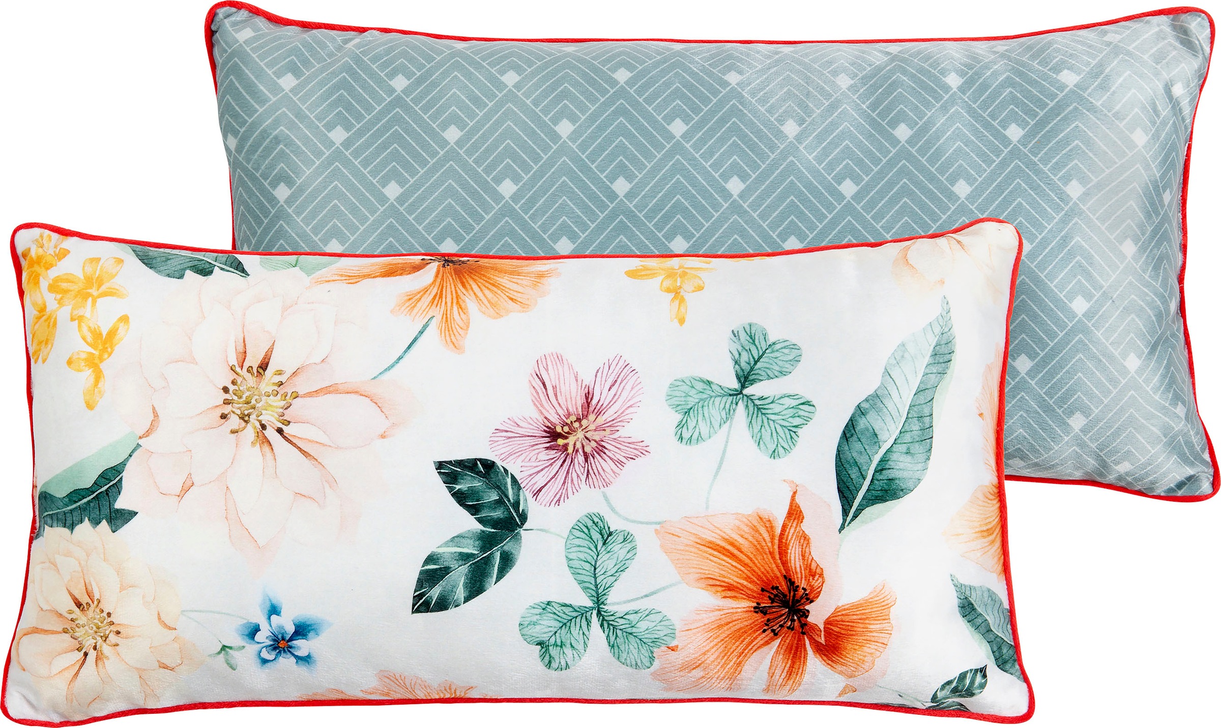 Image of Descanso Dekokissen »Annabelle«, (1 St., 1 30 X 60 cm Dekokissen-Mit Biese), mit Biese bei Ackermann Versand Schweiz