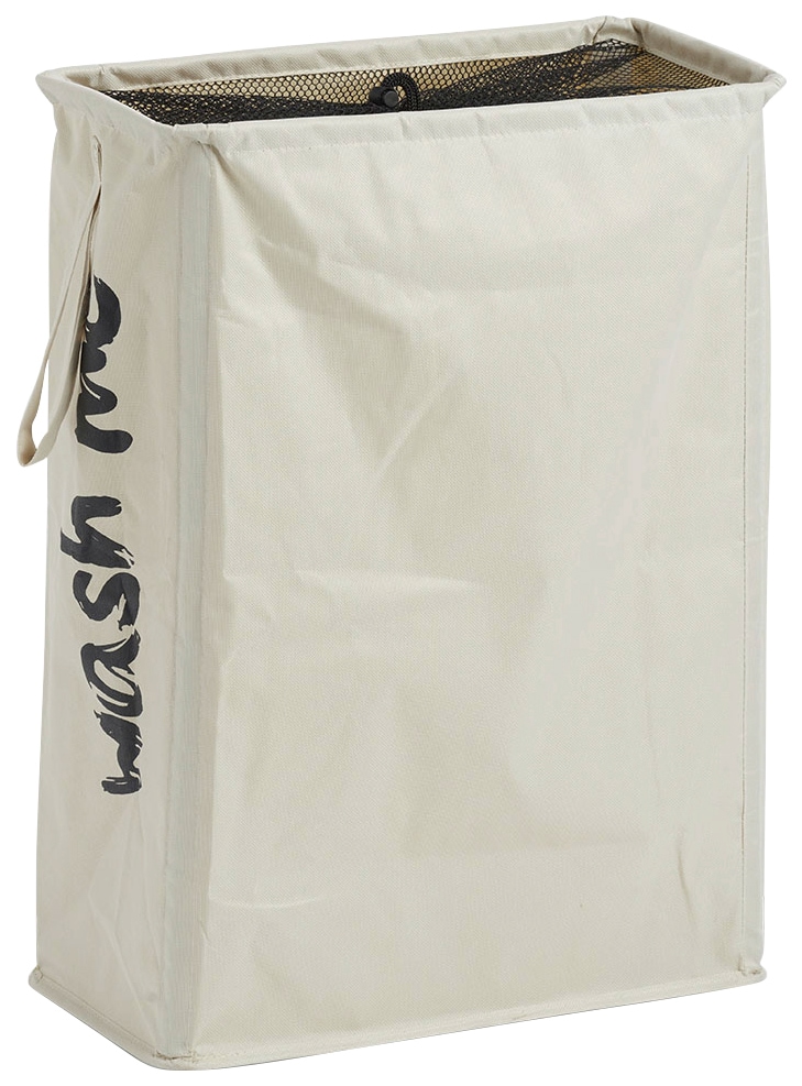 Finde Zeller Present Wäschesack »Wäschekorb Wash me«, BxTxH: 20x40x56 cm  auf