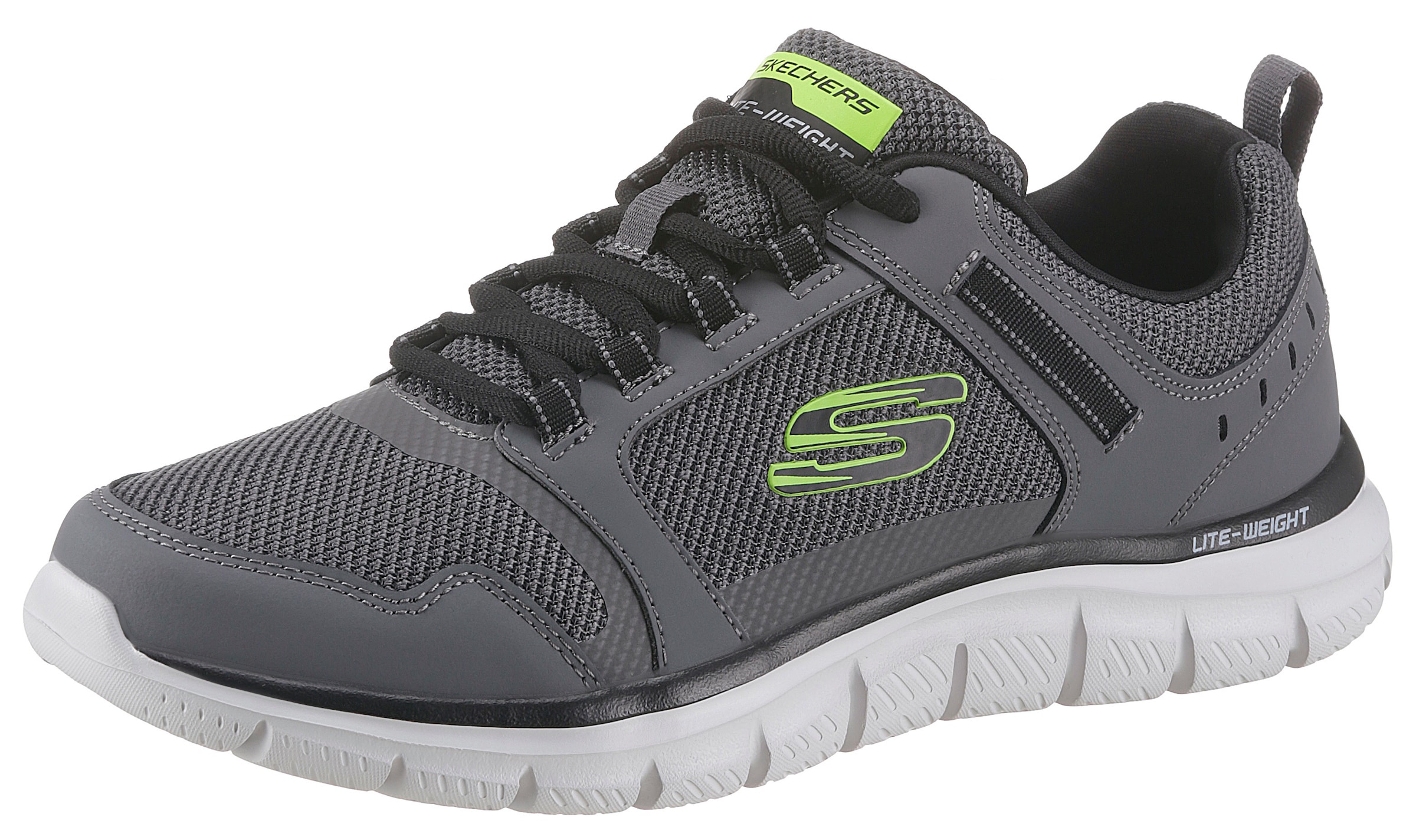 Skechers Sneaker »TRACK-KNOCKHILL«, mit gepolsterter Innensohle, Freizeitschuh, Halbschuh, Schnürschuh