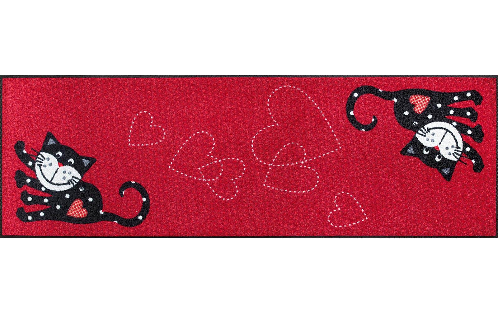 Image of wash+dry by Kleen-Tex Fussmatte »Romeo in Love 60«, quadratisch, - mm Höhe bei Ackermann Versand Schweiz