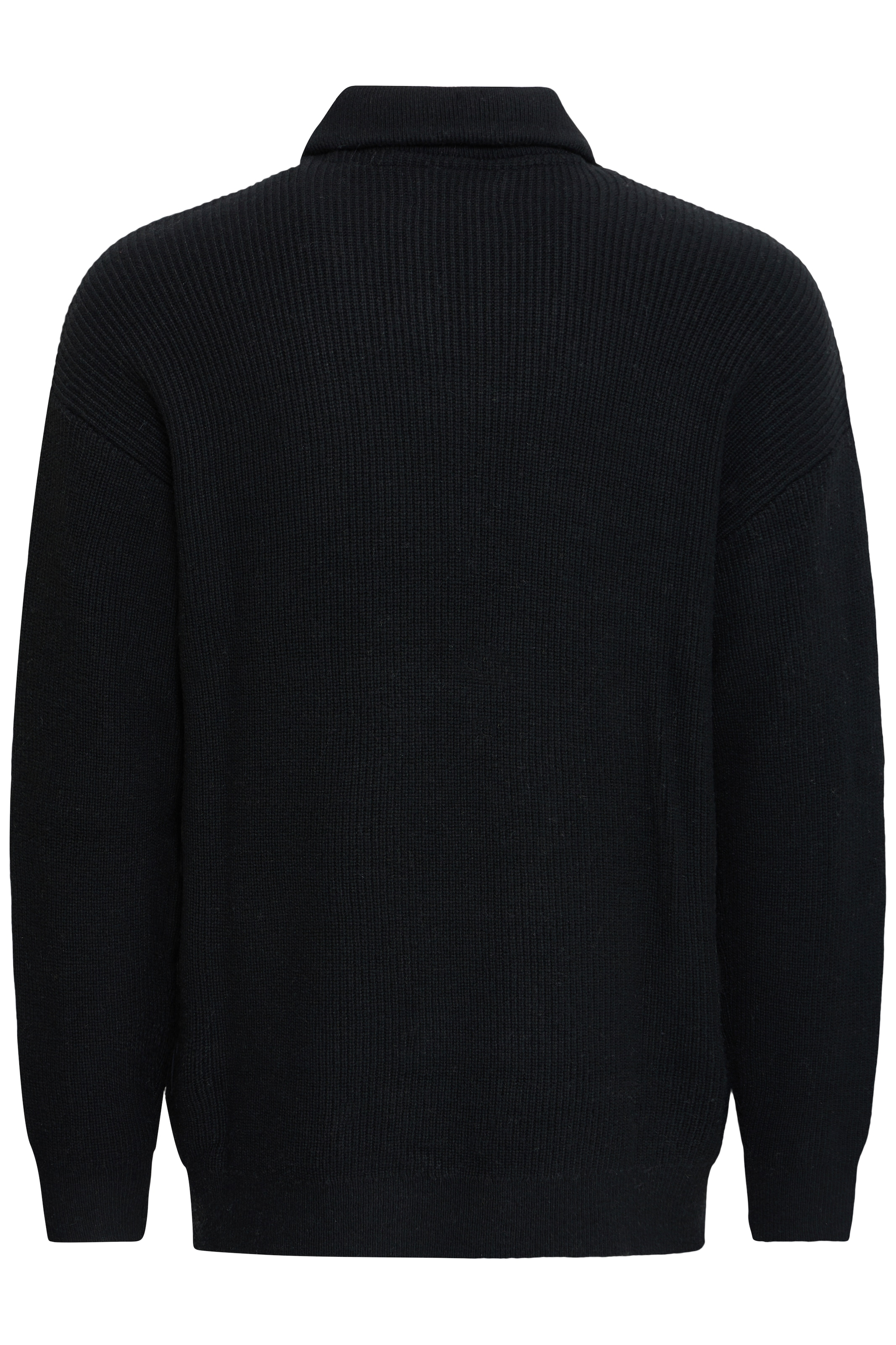 Blend Troyer »BHBOS KNIT HALFZIPP« Materialmix, relaxed fit