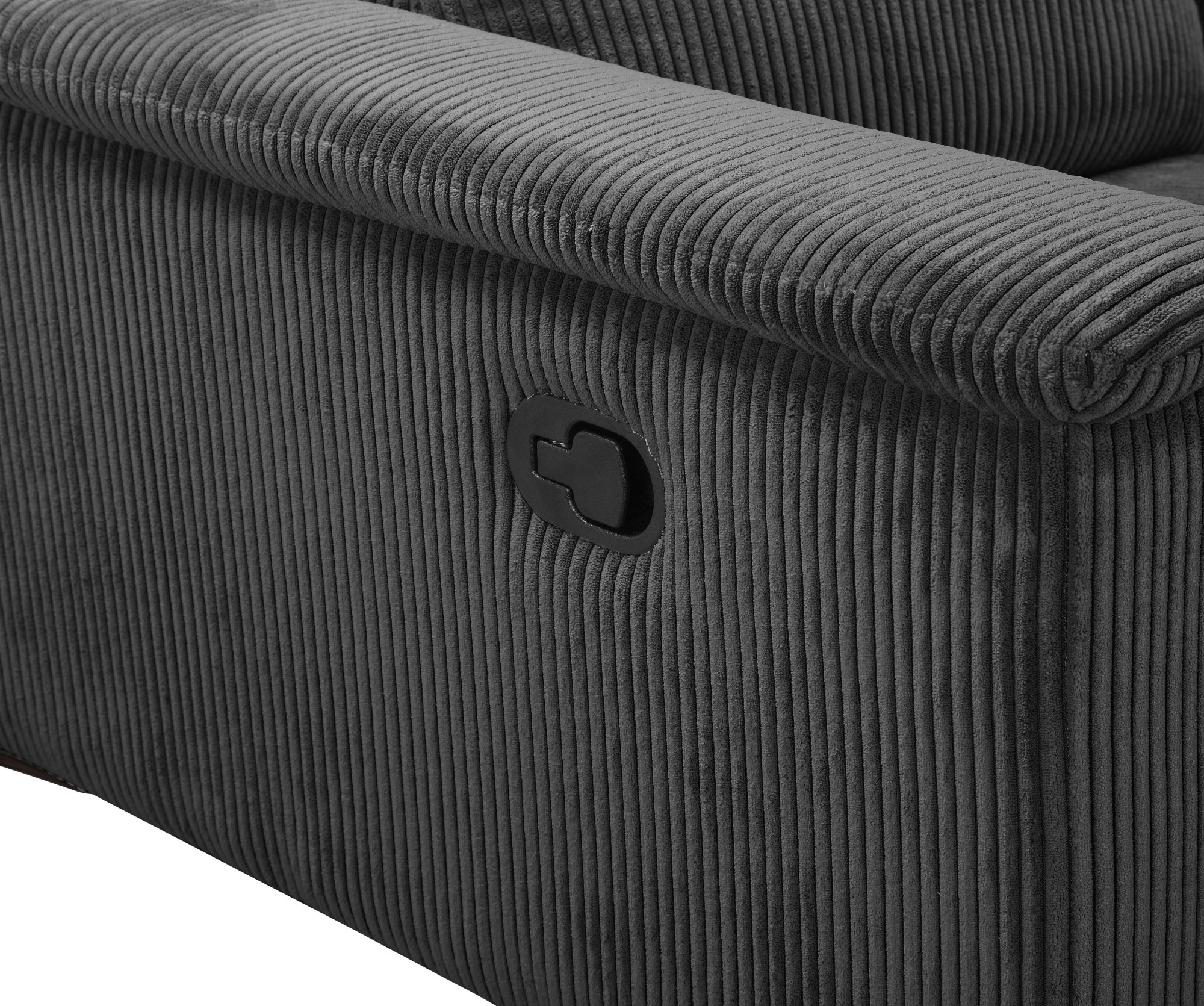 Home affaire 2-Sitzer »LUND Cord, 160 cm, manuelle o. elektrische Relaxfunktion« USB-C bei elektrischer Ausführung, mit Kopfteilverstellung