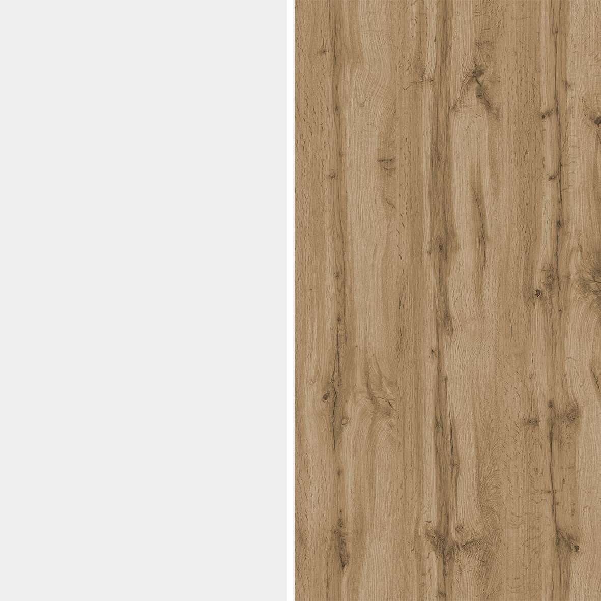 GOODproduct Sideboard »BOLSENA, Kommode, Schrank,Lowboard mit 8 Fächer und offenes Ablagefach« 1 Stk. tlg. Breite 200 cm,stehend/hängend,Fronten Hochglanz lackiert,Made in Italy