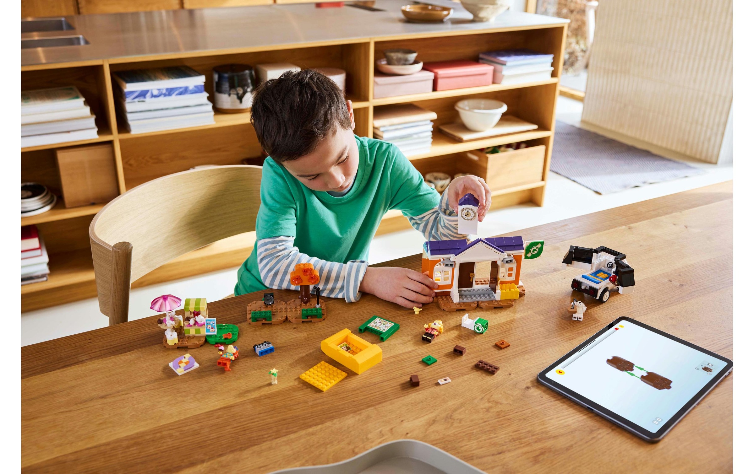 LEGO® Konstruktionsspielsteine »Animal Crossing K.K. spielt auf dem Festplatz 77052«, (550 St.)