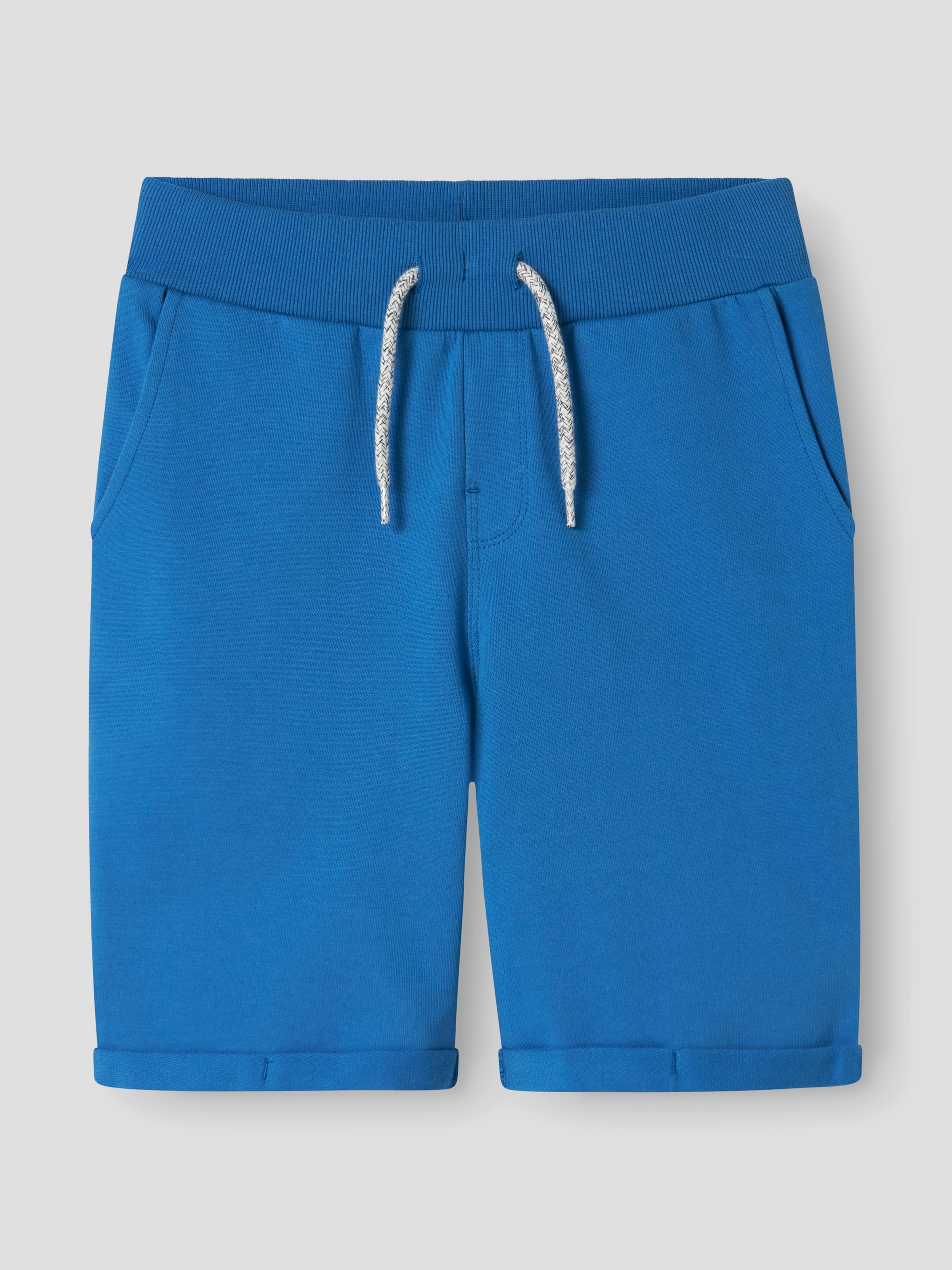 Name It Sweatshorts »NKMVERMO LONG SWE SHORTS UNB F NOOS«  Baumwolle, Umschlagsaum