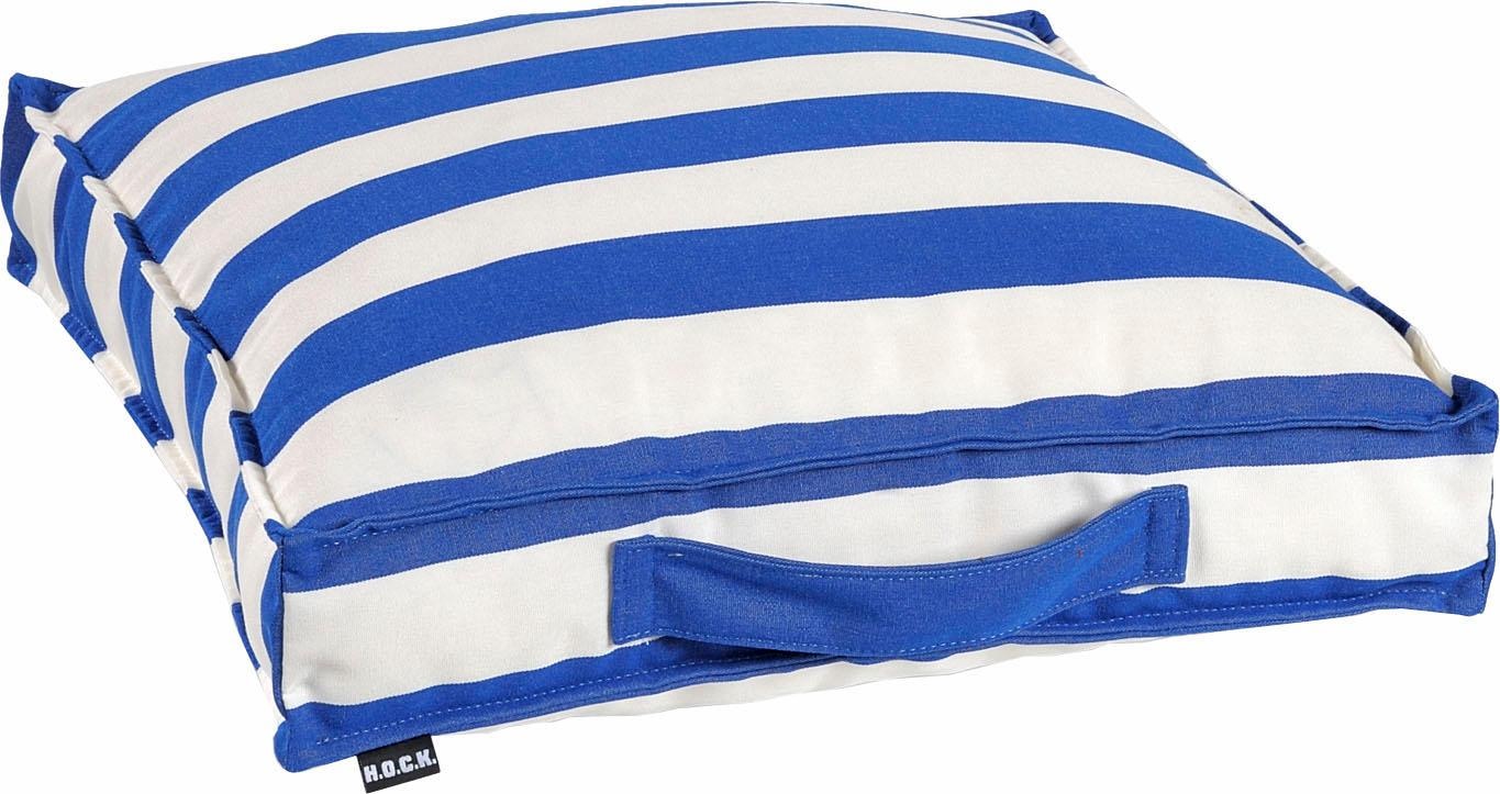 Image of H.O.C.K. Sitzkissen "Classic Streifen Outdoor" wasser- und schmutzabweisend