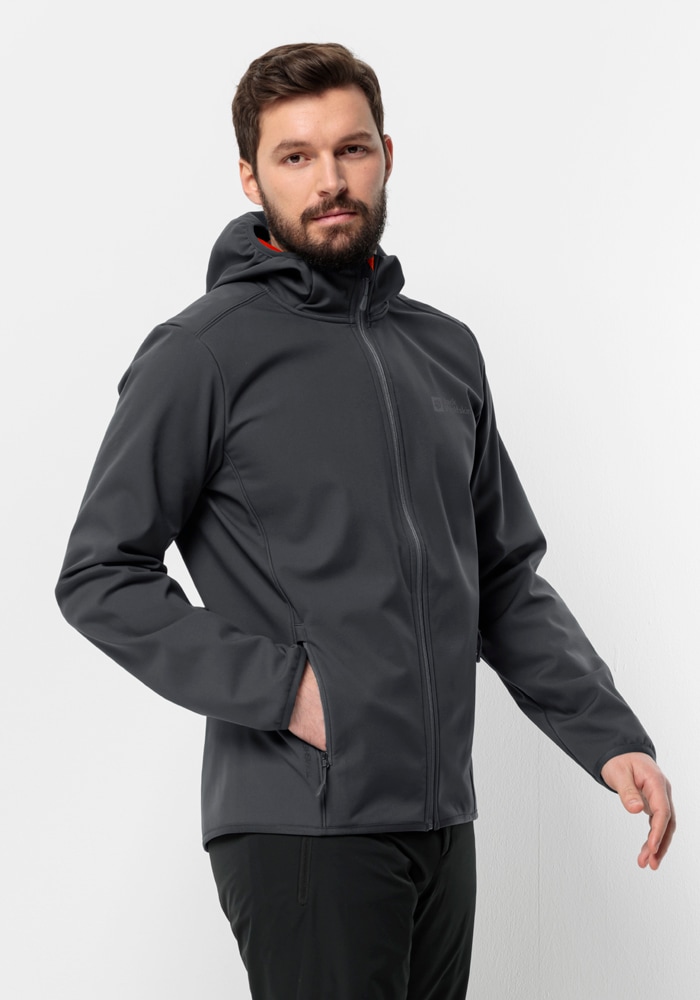 Softshelljacke »BORNBERG HOODY M«, mit Kapuze