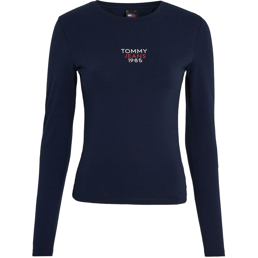 Tommy Jeans Curve T-Shirt »TJW SLIM ESSENTIAL LOGO 1 LS EXT«