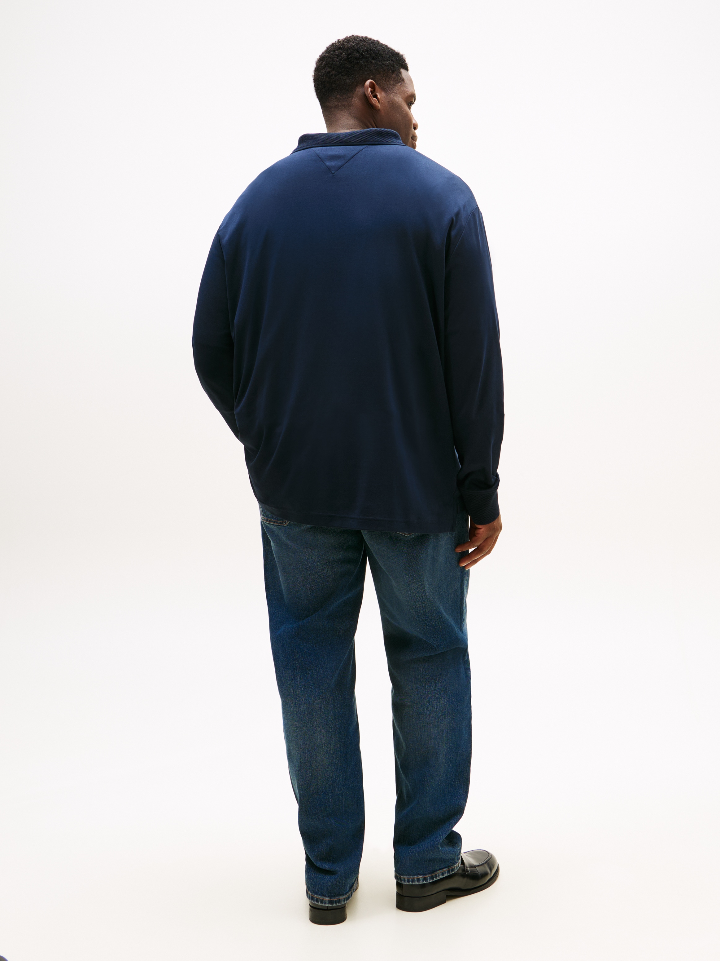 Tommy Hilfiger Big & Tall Polo à manches longues »ZIP INTERLOCK POLO« Grosse Grössen