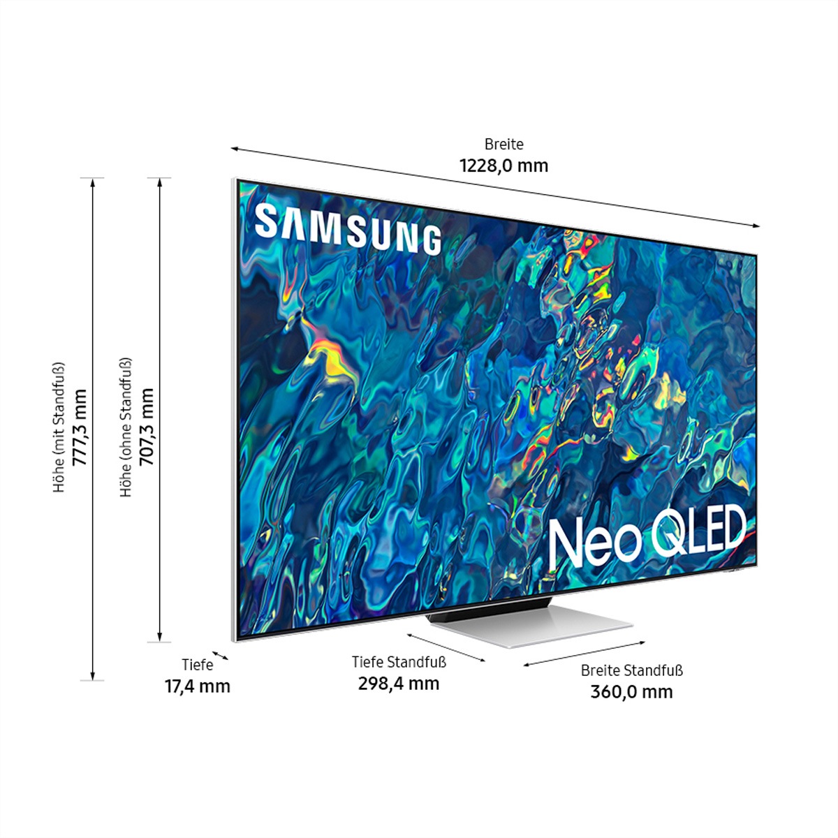 Samsung LED-Fernseher »QE55QN95BATXXN«, QLED