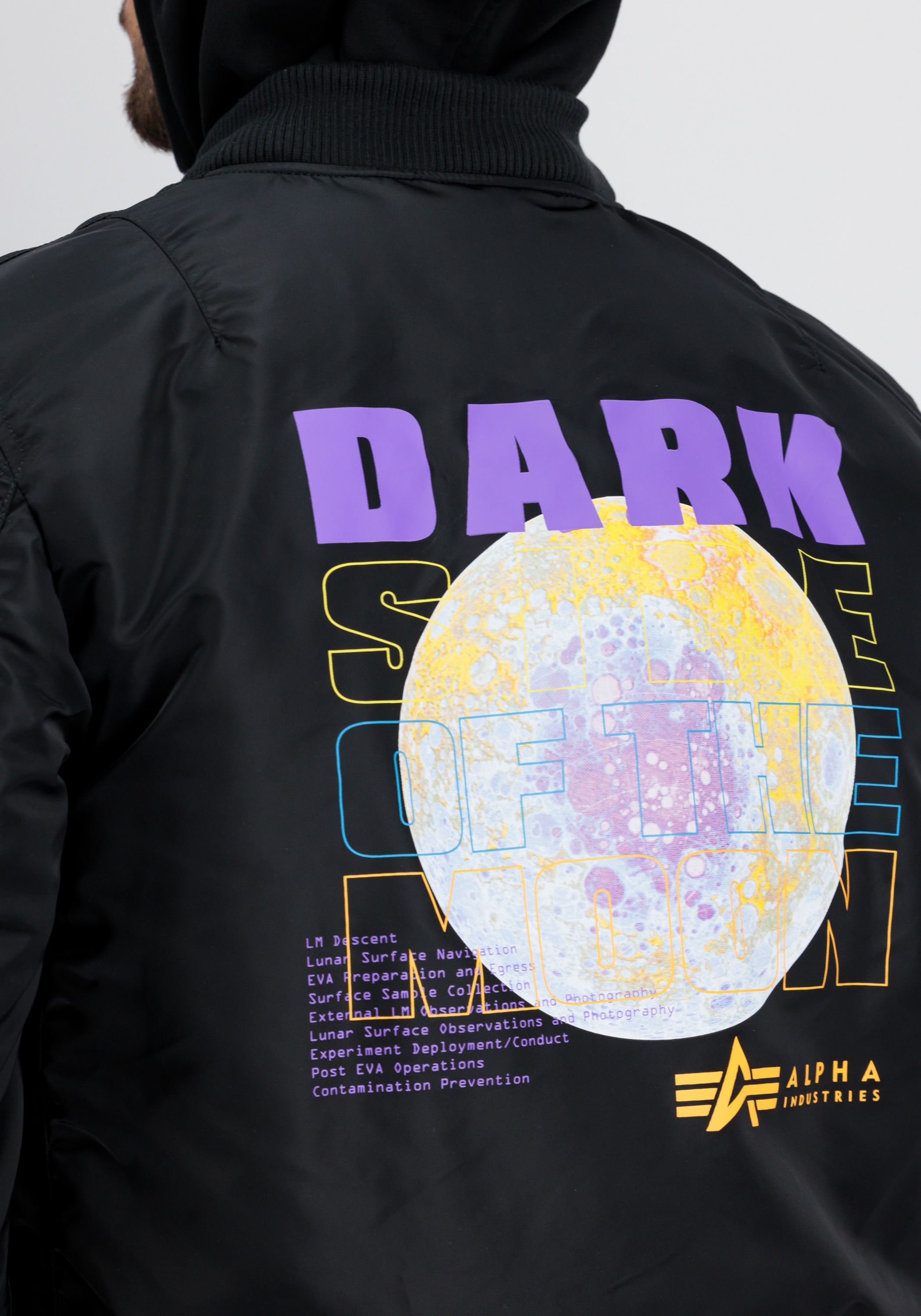 Alpha Industries Bomberjacke »MA-1 VF Hood Dark Side«