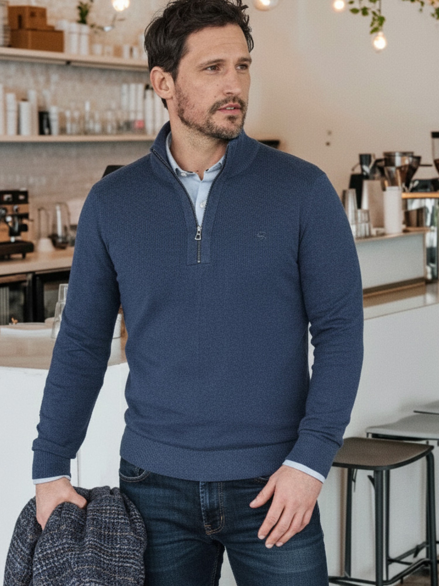 LERROS Troyer »Herren Stricktroyer in lebendiger Optik«