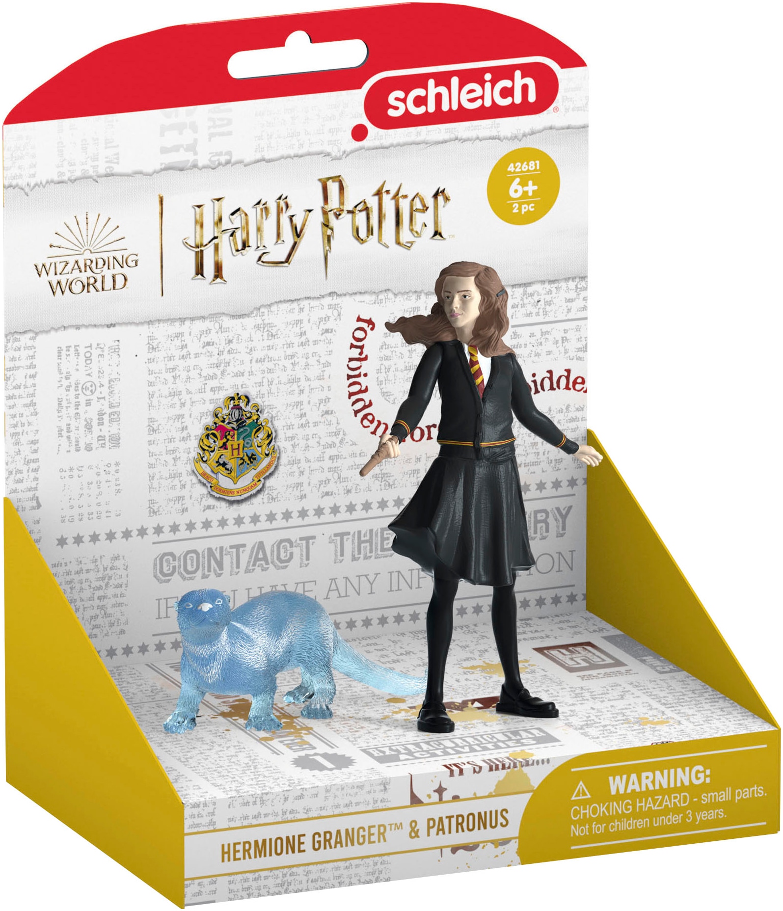 Schleich® Personnage de jeu »WIZARDING WOLRD™, Hermine Granger & Patronus (42681)«