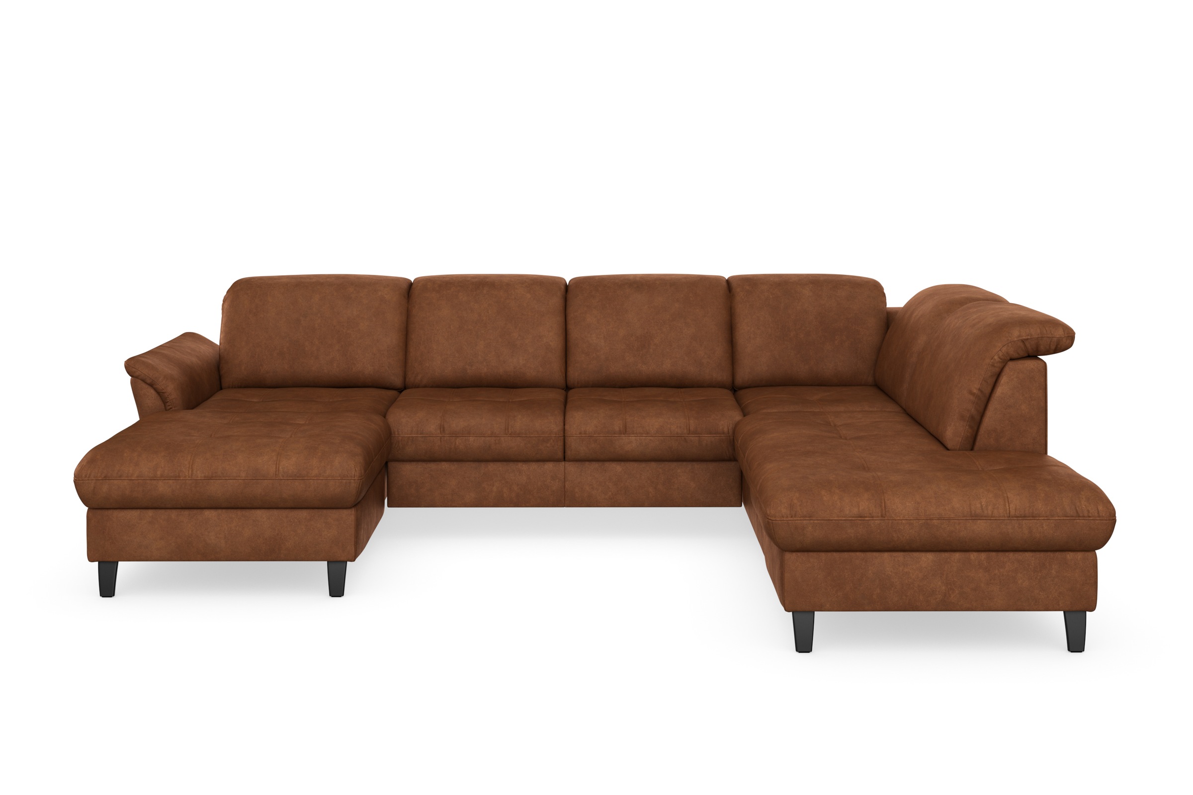 sit&more Wohnlandschaft »Maggiore U-Form«, wahlweise mit Kopfteilverstellung, Bettfunktion und Stauraum