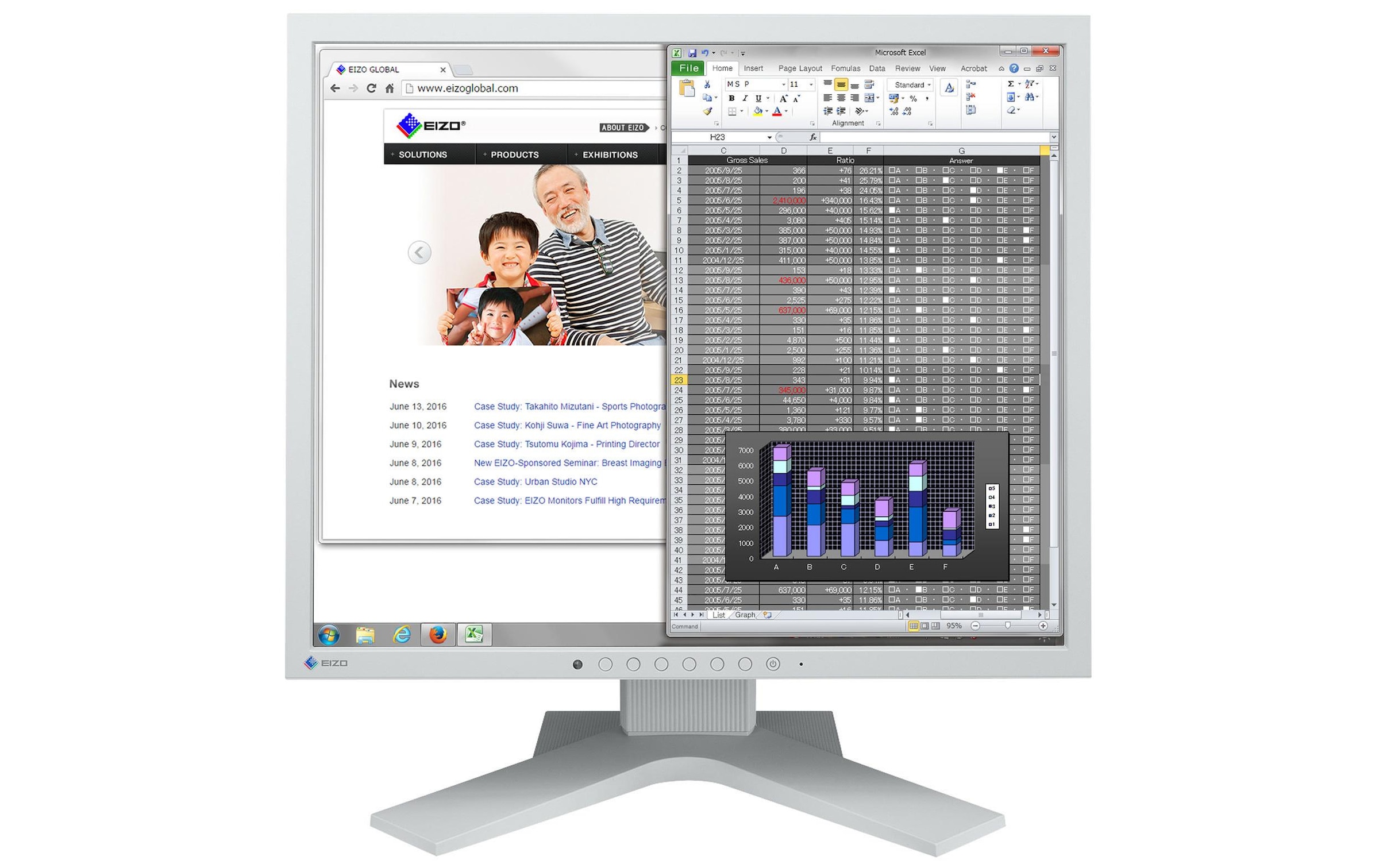 Eizo LCD-Monitor »S1934H Swiss Garantie«, 48,3 cm/19 Zoll, 1280 x 1024 px