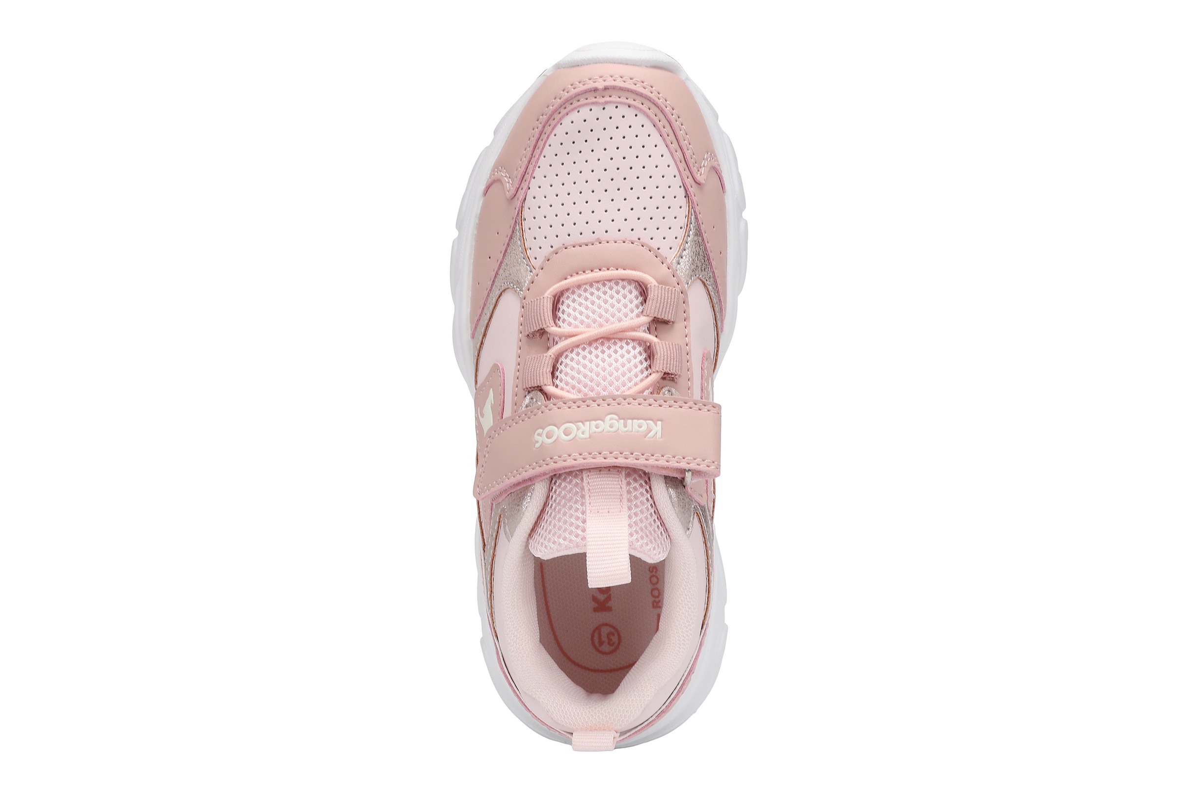 KangaROOS Sneaker »K-GU RISER EV«  für Kinder und Jugendliche, mit Klettverschluss