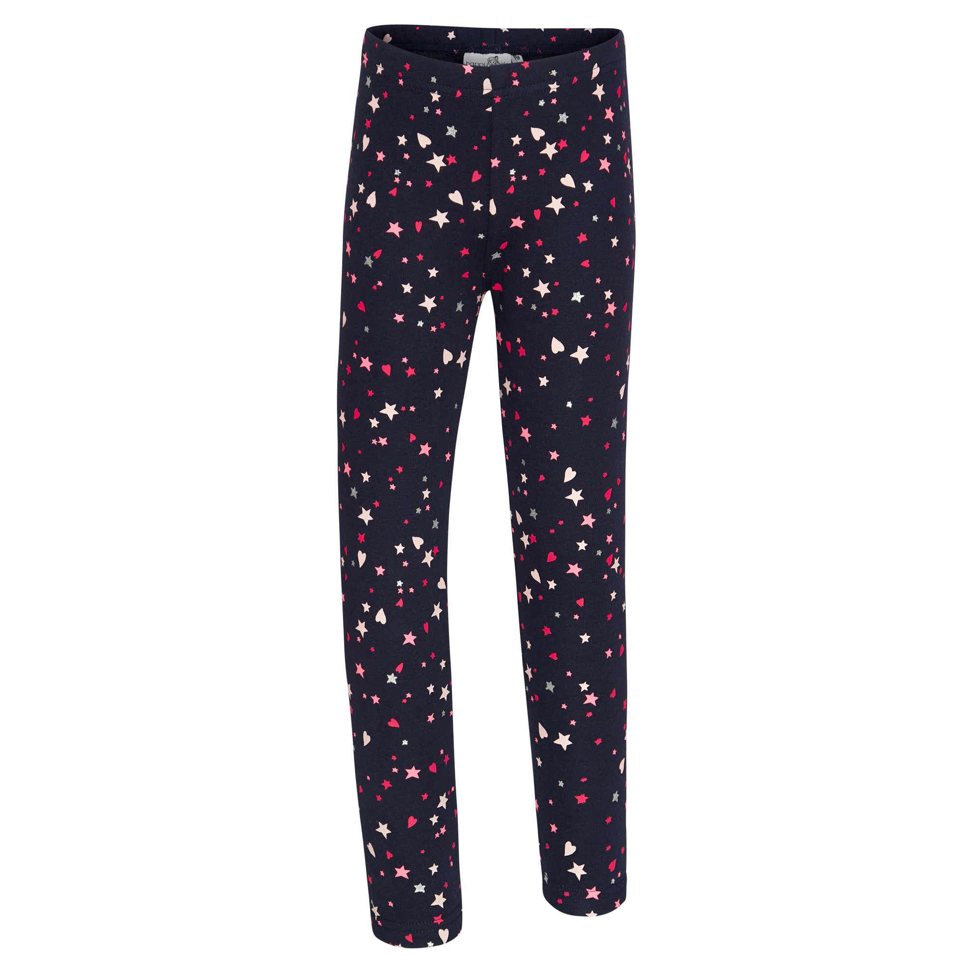happy girls Sweatleggings im tollen Sternen-Herzen-Alloverprint