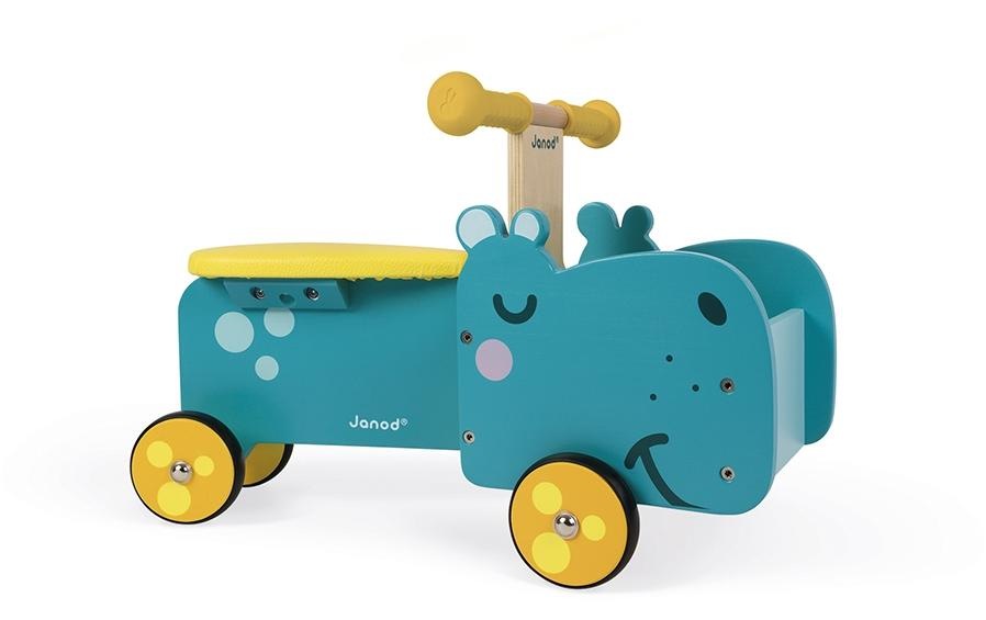 Janod Lauflernwagen »Janod Lauflernwagen Nilpferd«