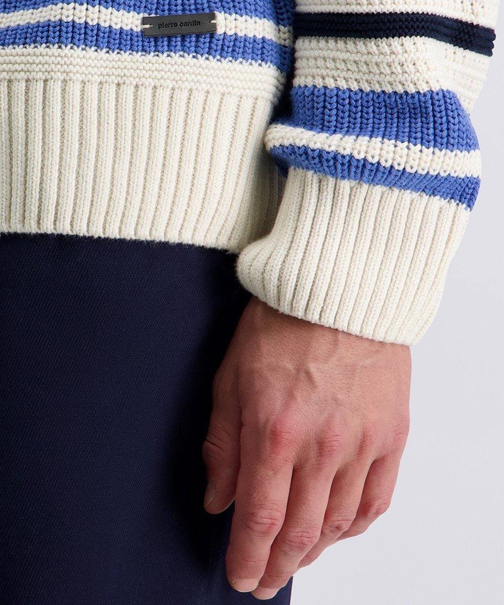 Pierre Cardin Veste en tricot mit Reissverschluss