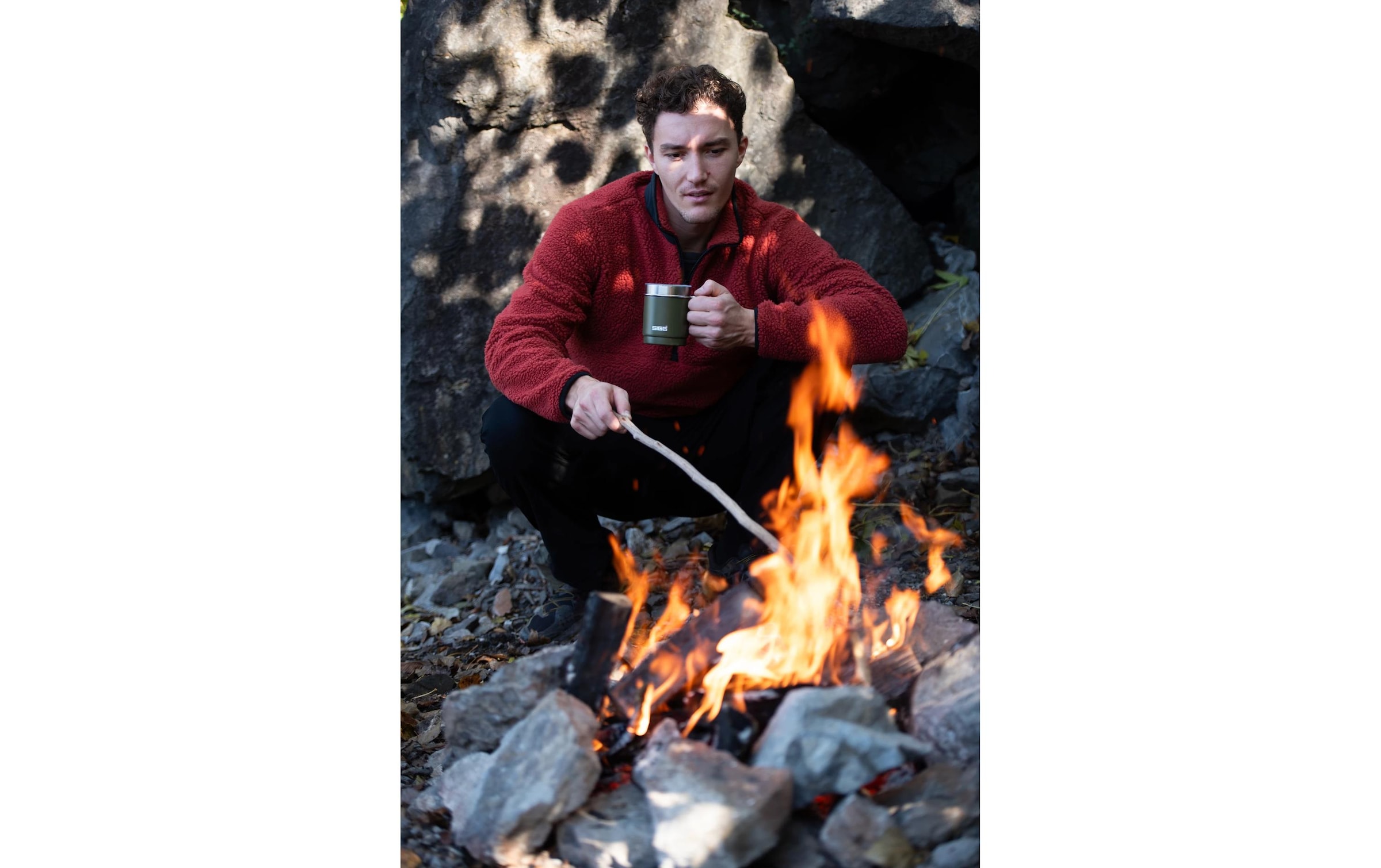 Sigg Thermobecher »Travel Mug 0.3 l Roasted Green«