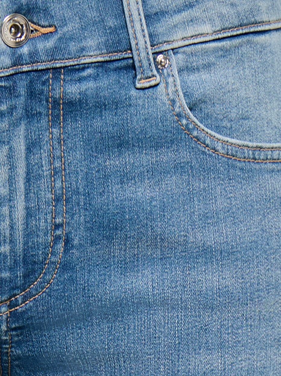 ONLY Jeans droit »ONLWINNIE  MID STRAIGHT DNM« Baumwollmischung, straight fit, mid waist