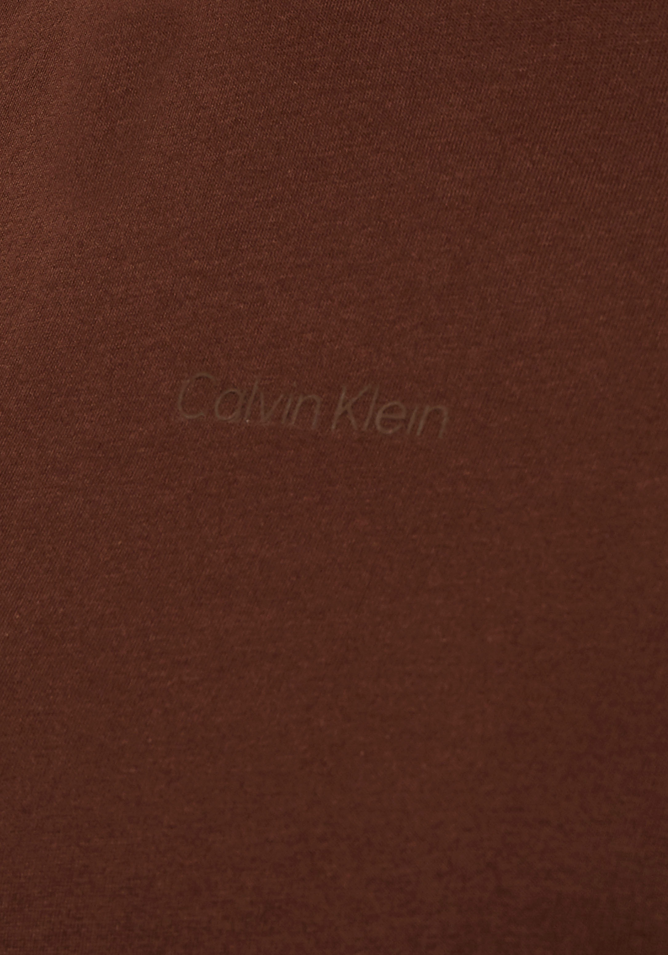 Calvin Klein Rundhalsshirt »MICRO LOGO REGULAR T-SHIRT«, mit dezentem Calvin Klein Logo auf der Brust
