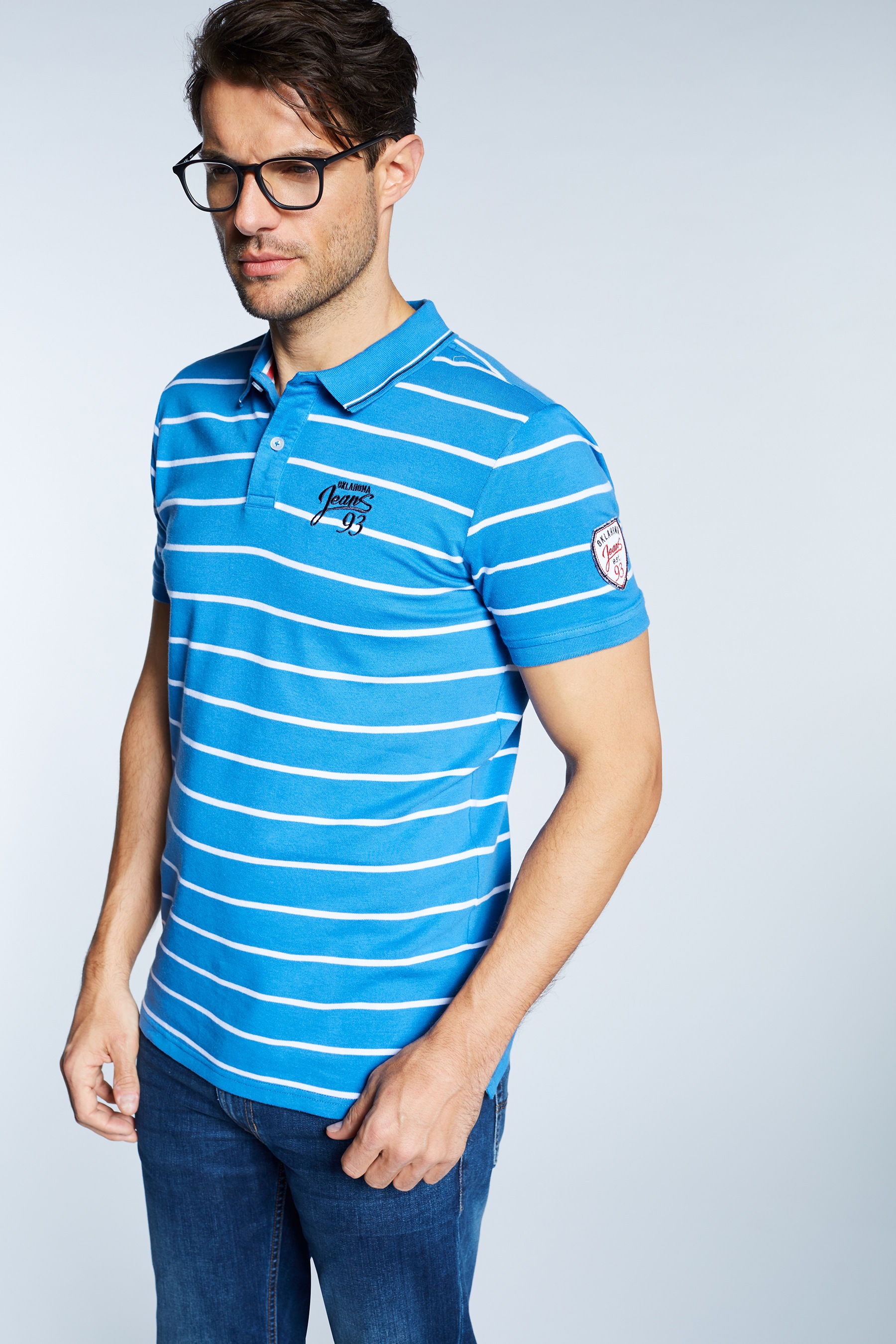 Herren Poloshirt »mit zweifarbigem Kragen«