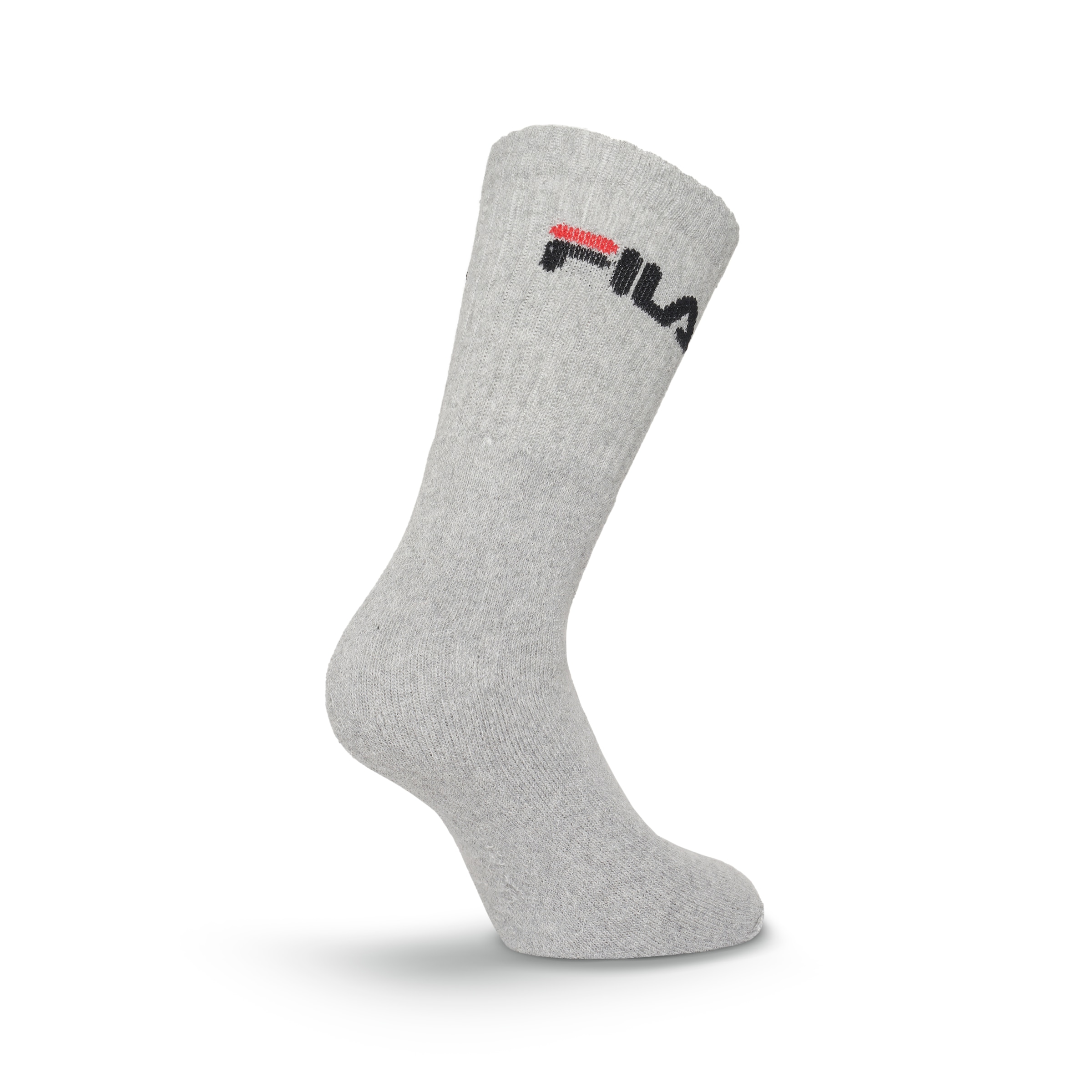 Fila Tennissocken, (3er Pack), mit verstärkten Belastungszonen