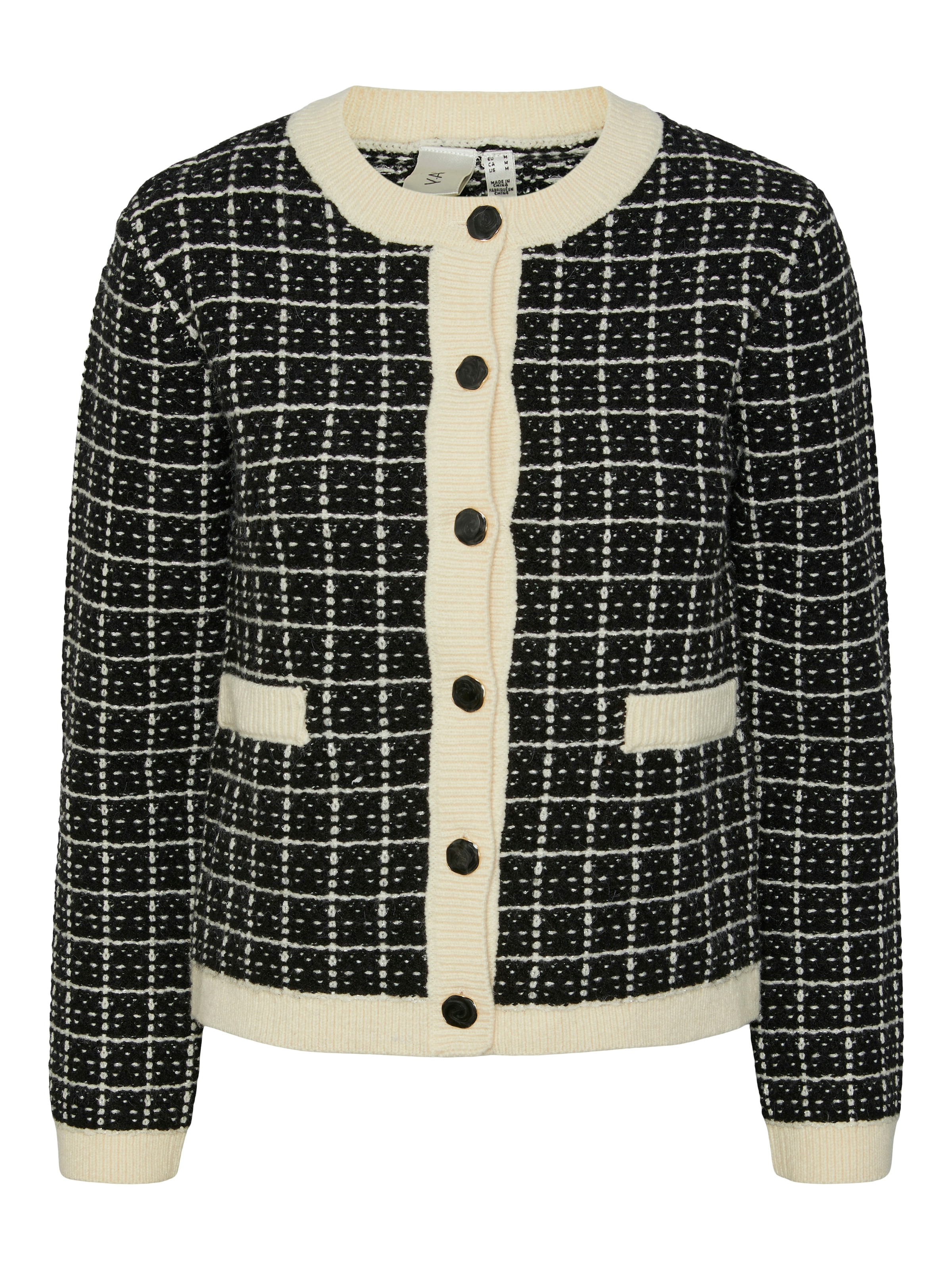 Y.A.S Veste en tricot »YASLIVIA LS SHORT KNIT CARDIGAN S. NOOS«