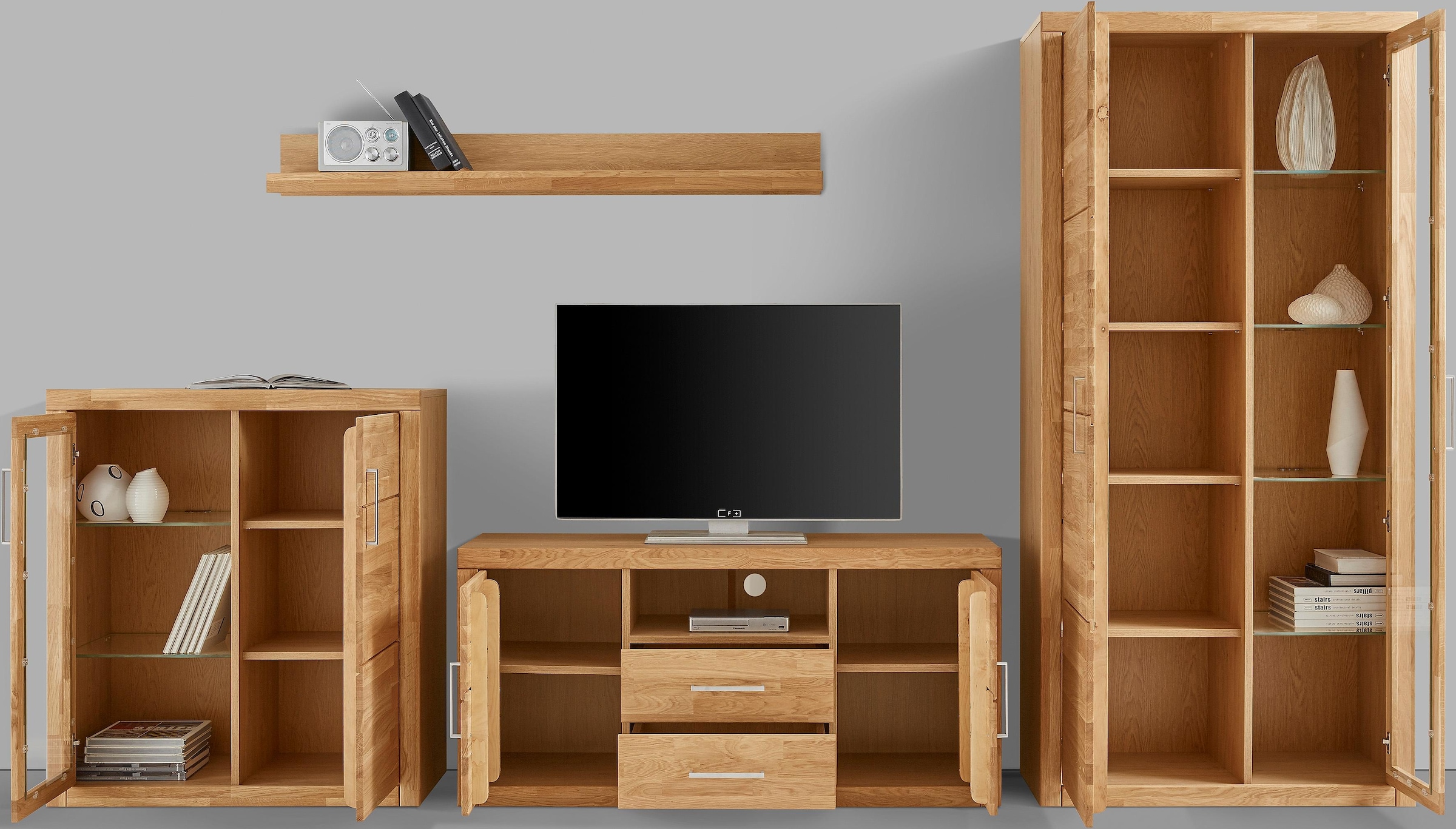 Home affaire Wohnwand »Logo« Set, 4 Stk. tlg.