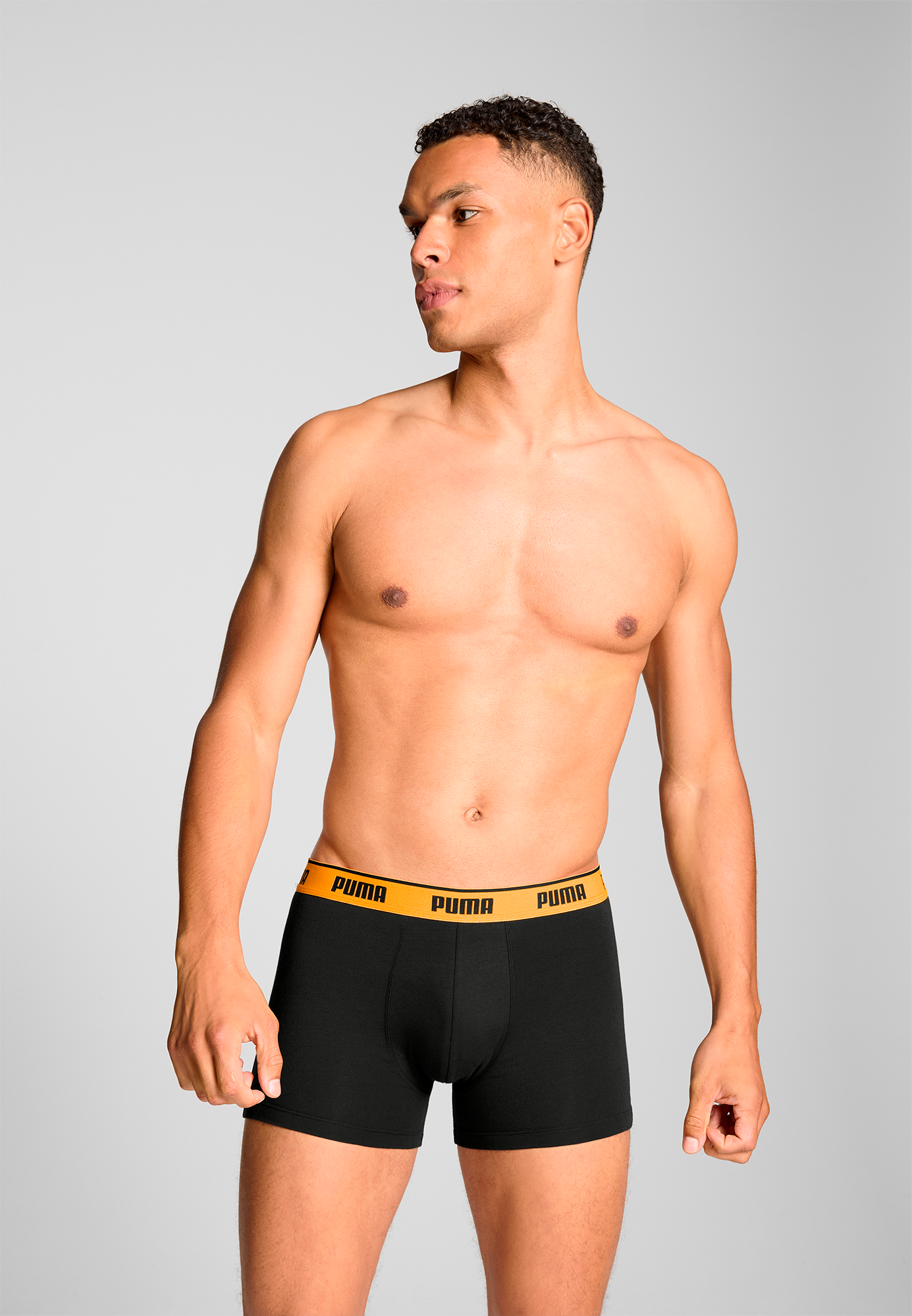 PUMA Boxers »PUMA MEN EVERYDAY BASIC BOXERS 3P« ceinture élastique confortable avec logo