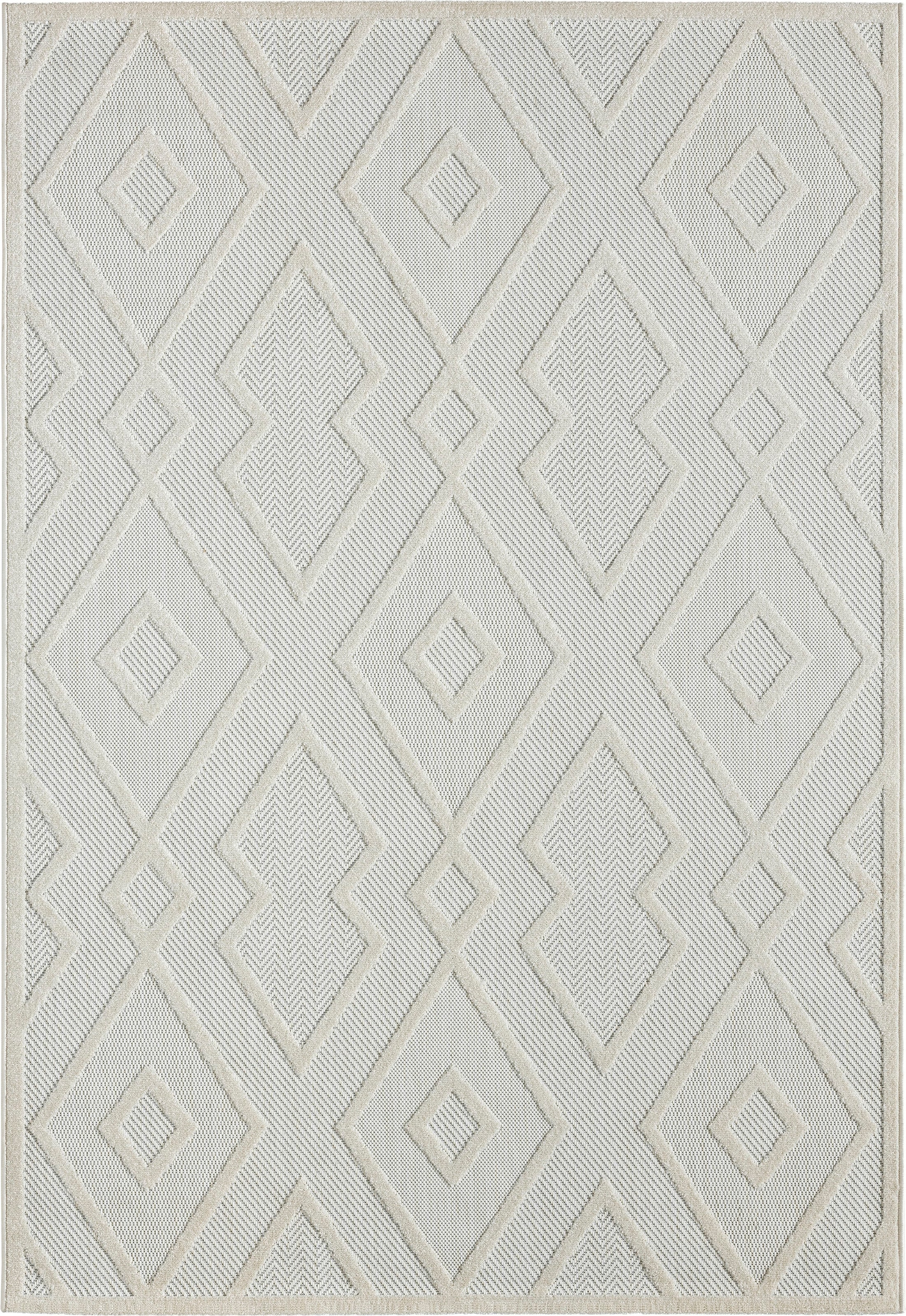 merinos Teppich »Tenerife 54085«, rechteckig, 5 mm Höhe, In- und Outdoor geeignet, robuster Kurzflor, Balkon, Aussenbereich