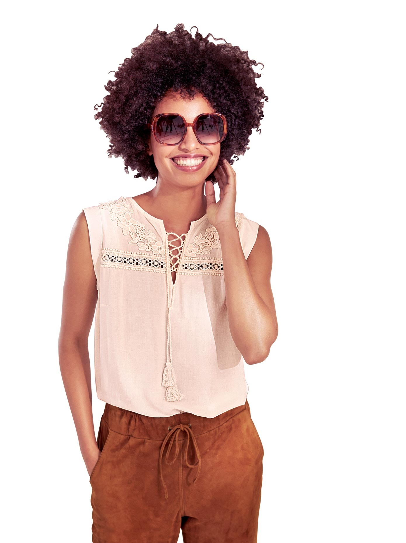 Image of LINEA TESINI by Heine Klassische Bluse bei Ackermann Versand Schweiz