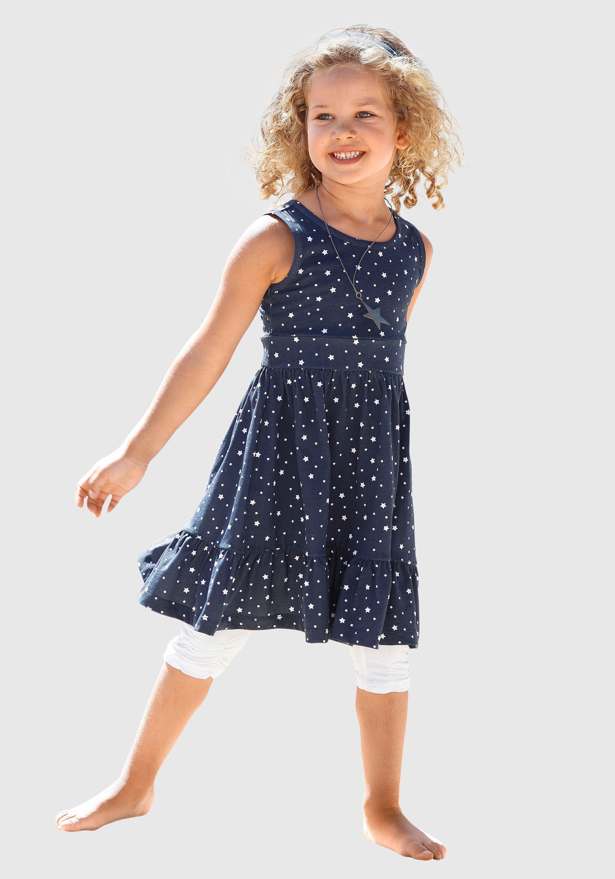 Image of KIDSWORLD Jerseykleid, (Set, 2 tlg.), mit Haarband bei Ackermann Versand Schweiz