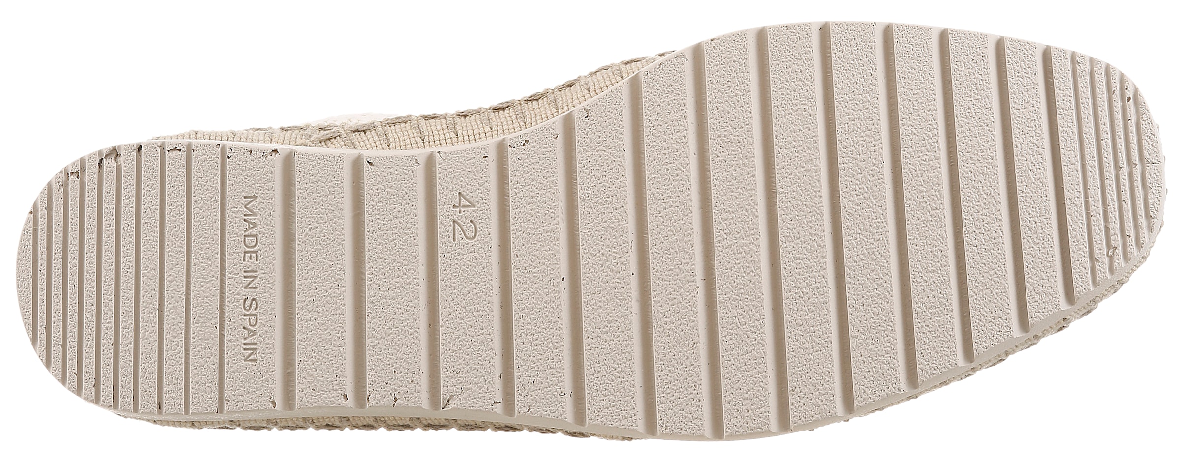 VERBENAS Slipper »BORIS BUZZBEE«  Espadrille, chaussure de vacances, plat, chaussure à enfiler avec inserts stretch