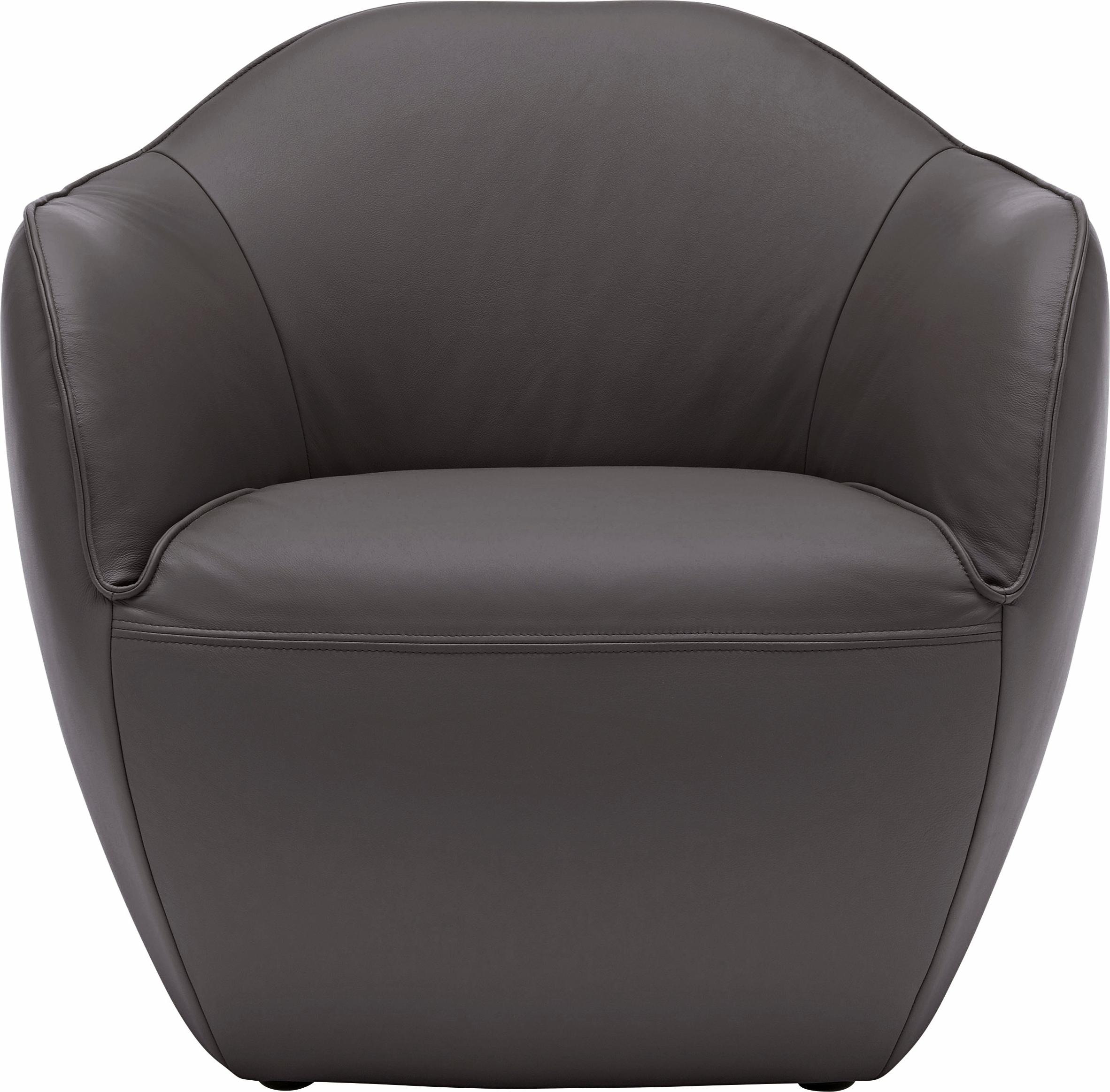 Image of Creation BY ROLF BENZ Sessel "CR.480 Designsessel, Loungesessel, Breite 79cm" Wahlweise aus Leder oder Chenille