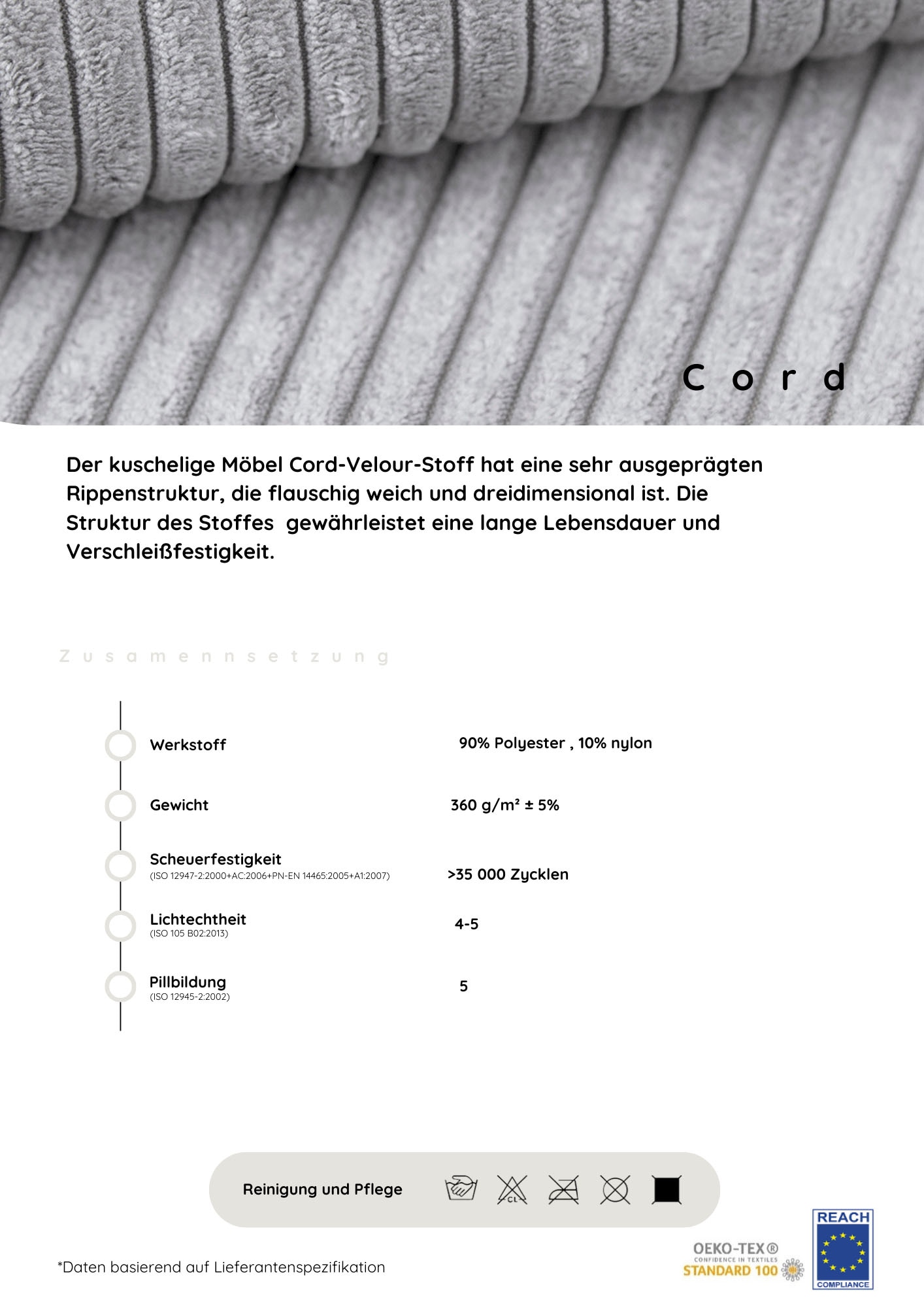 Home affaire XXL-Sessel »Soft&Cosy«, in Cord, inklusive 2 Zierkissen